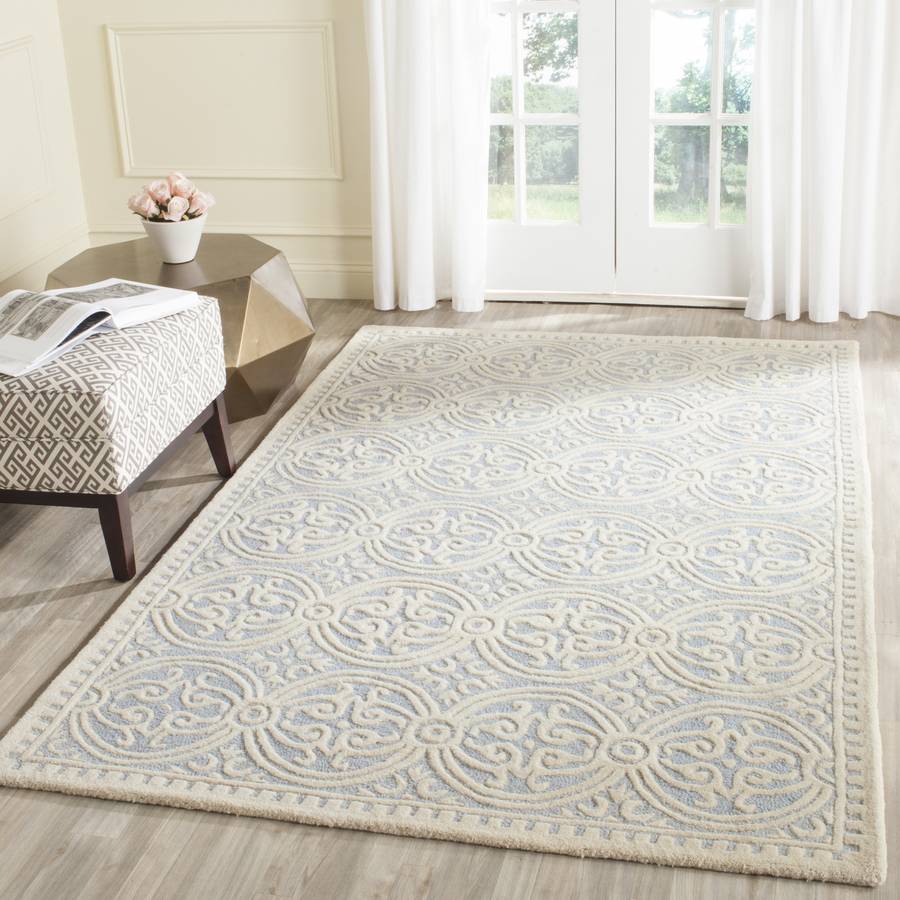 WollePastellblau Marina Teppich 243 Cm 152 X 3j4LAR5