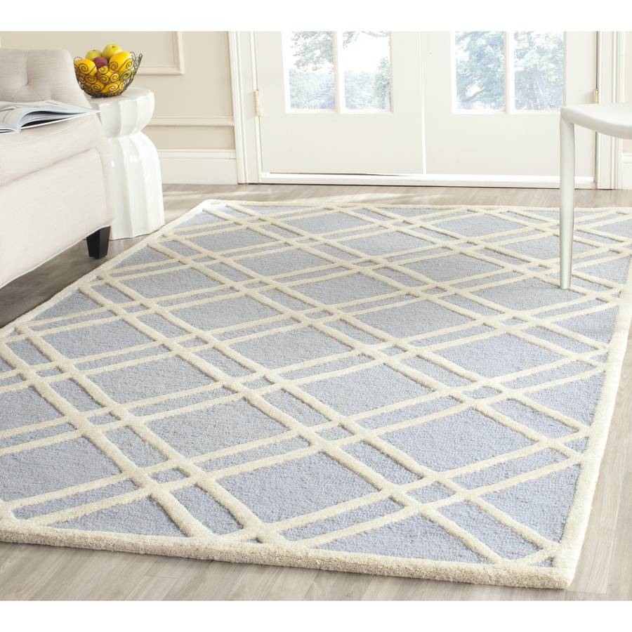 Bleu Mat160 Main Cm Tufté Tapis À La Clair 230 X Mati v8nm0wON