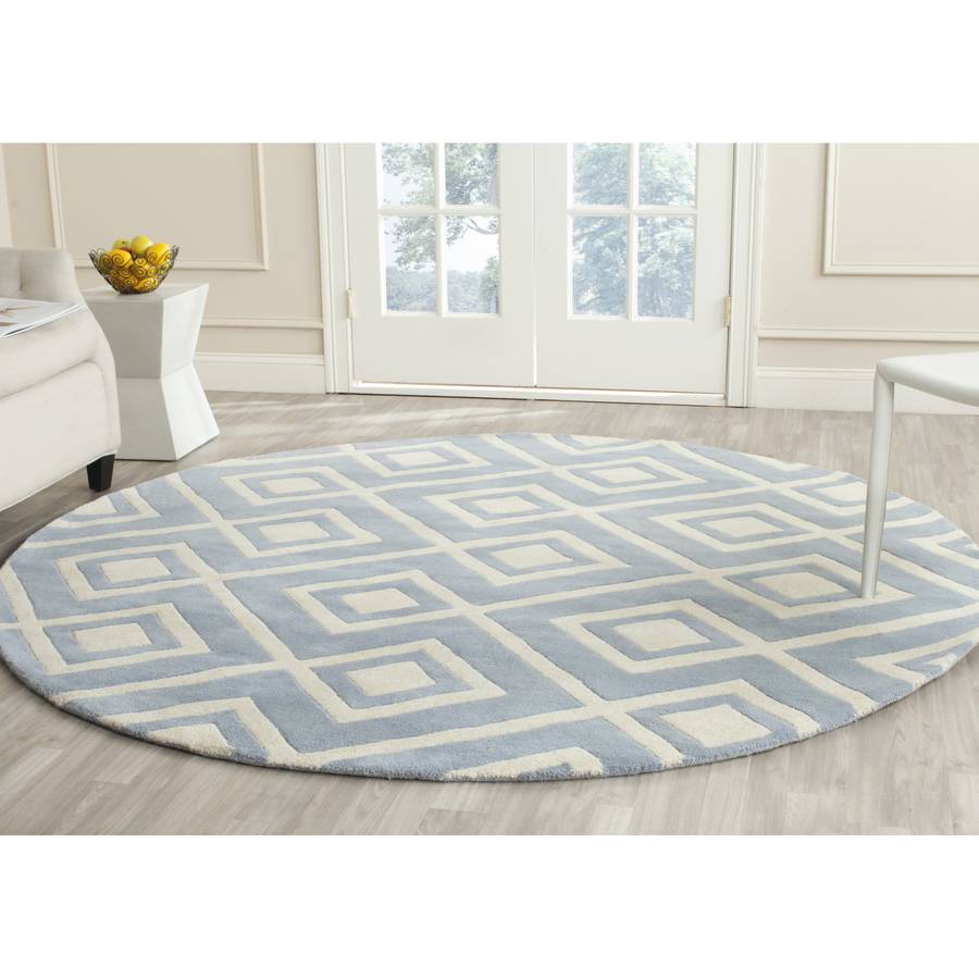 244 Sloane Teppich Cm creme153 X Blau 9IEDH2