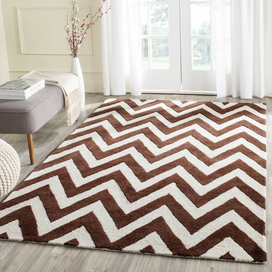 Tapis 230 FoncéCrème160 Cm Stella Marron X GUMVSzpLq