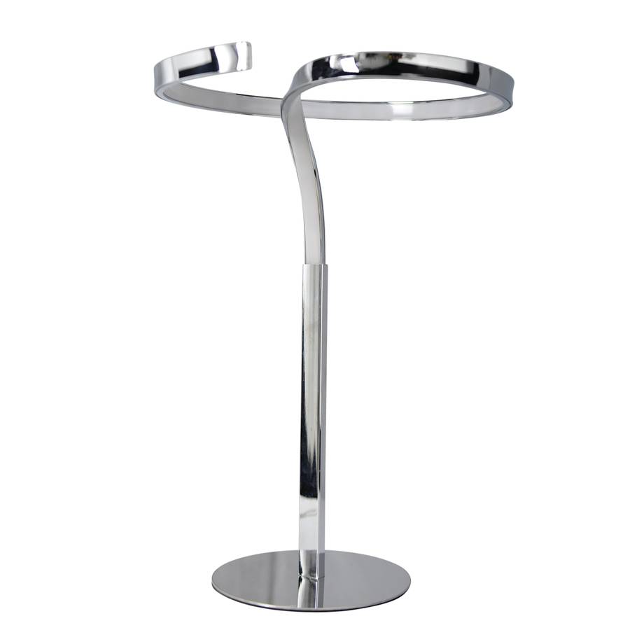 De Loop Lampe Line Näve Argenté Table By MétalAluminium roeWBCxd