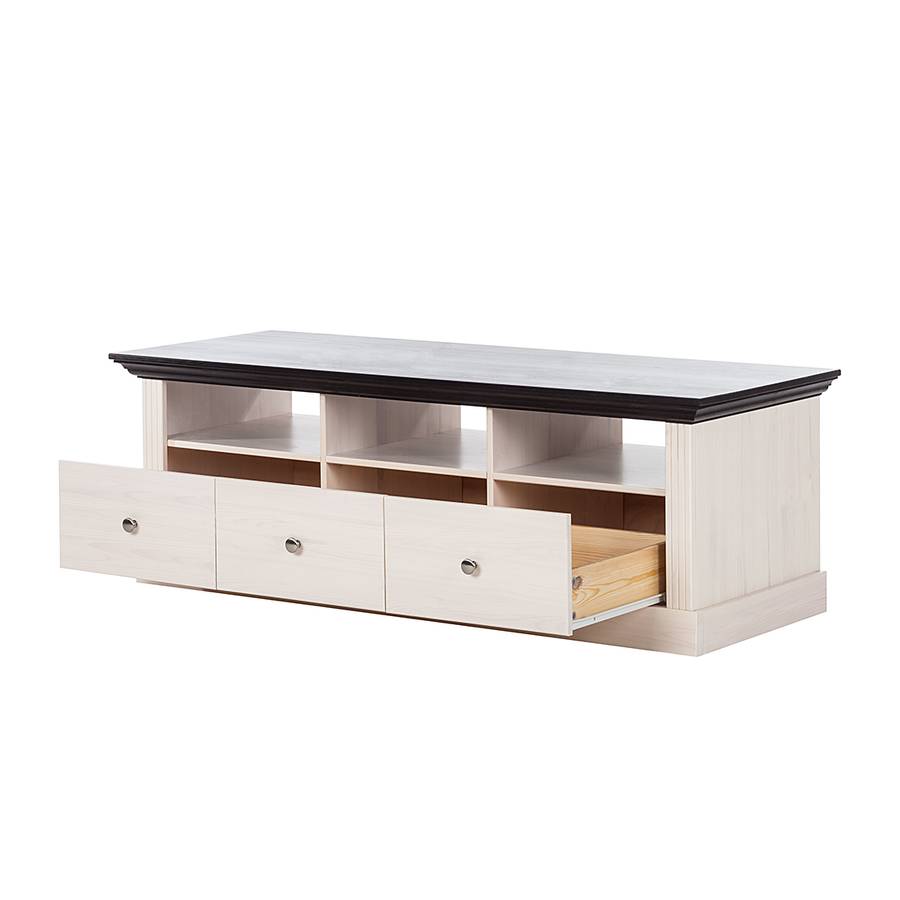 Tv Lyngby Tv BlancWengé Meuble Lyngby Meuble Tv BlancWengé Lyngby BlancWengé Meuble WDEH92I