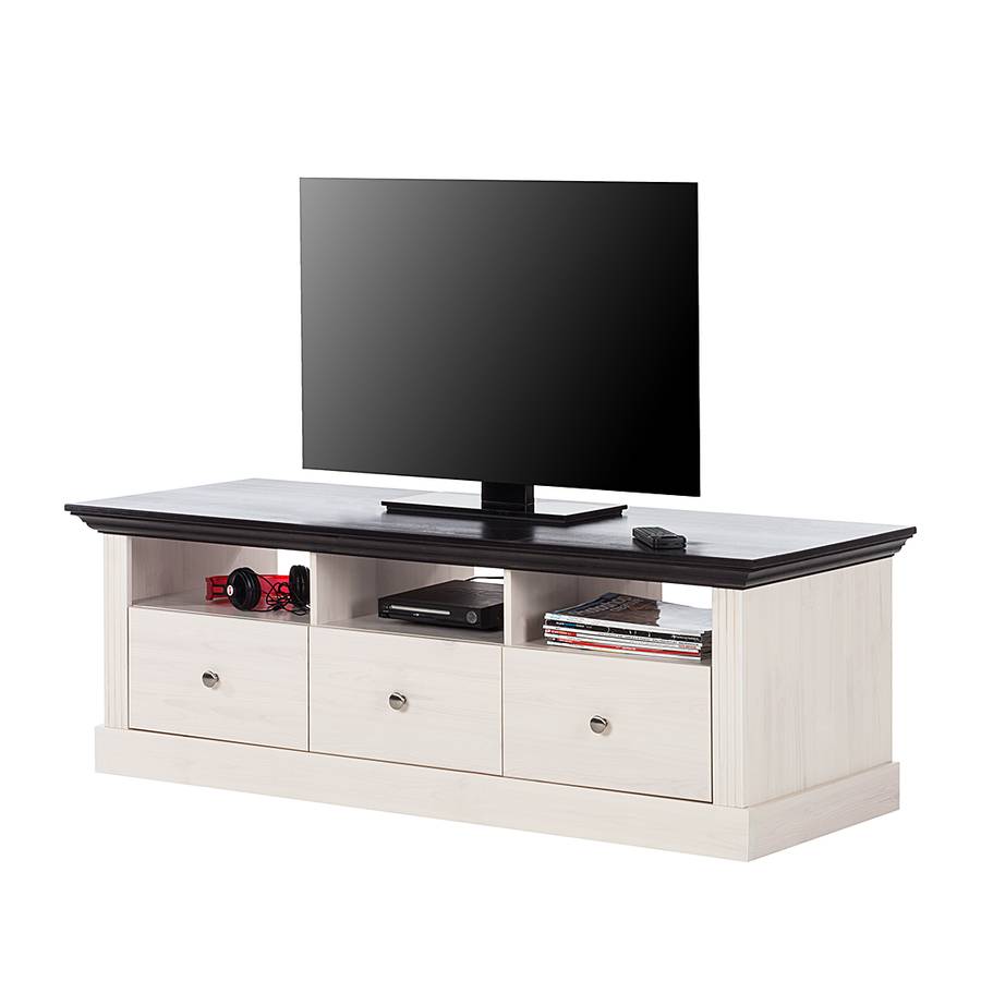 Tv Lyngby Tv BlancWengé Meuble Lyngby Meuble Tv BlancWengé Lyngby BlancWengé Meuble WDEH92I