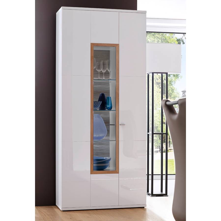 Brillant Armoire Ii Vitrine Blanc Ledigos 08NOkPZnwX