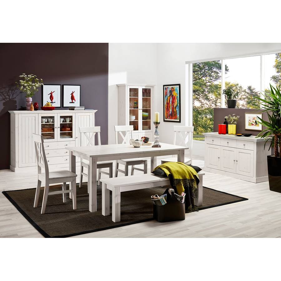 I Vitrinenschrank Vitrinenschrank I Weiß Weiß Lyngby Lyngby Nwm08n