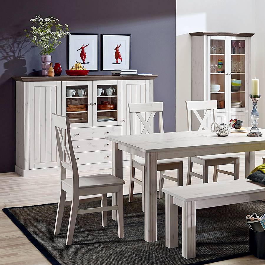 Armoire Vitrine BlancGris I Minéral Lyngby IDHE2YW9