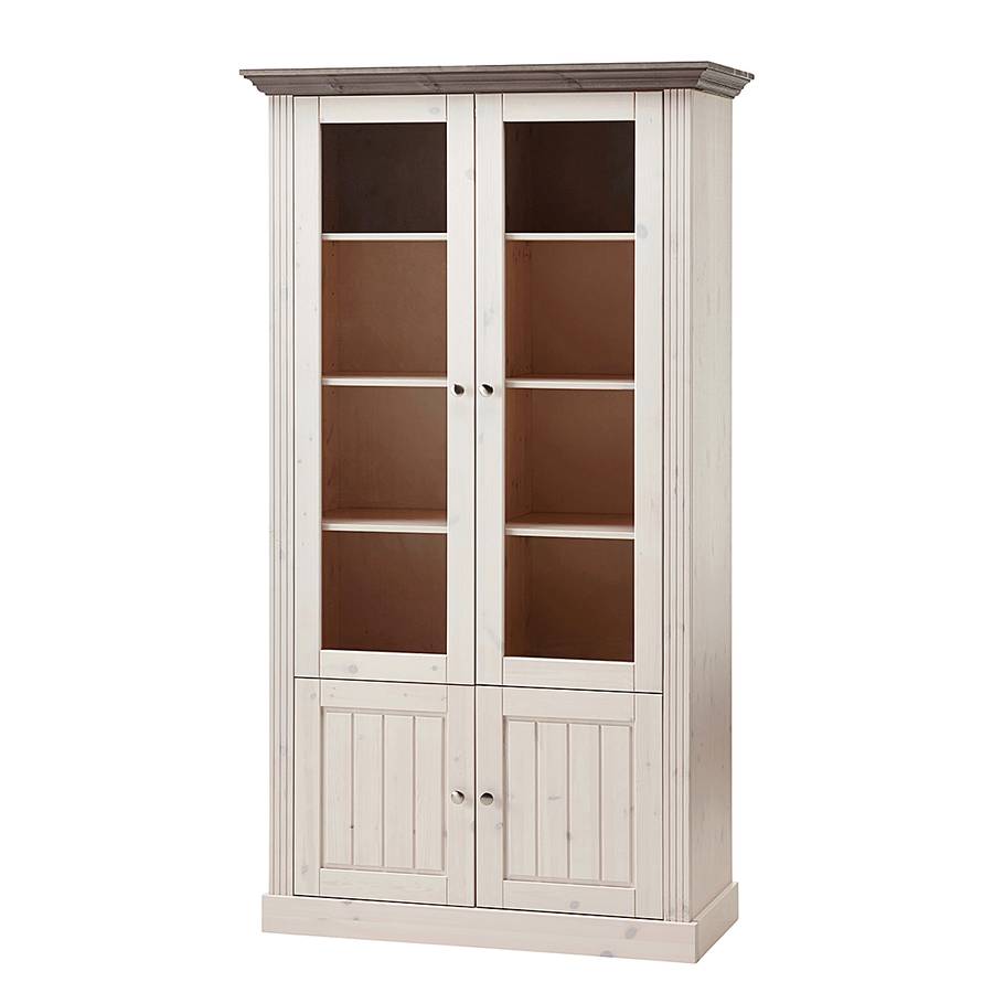 Armoire Vitrine BlancGris I Minéral Lyngby IDHE2YW9