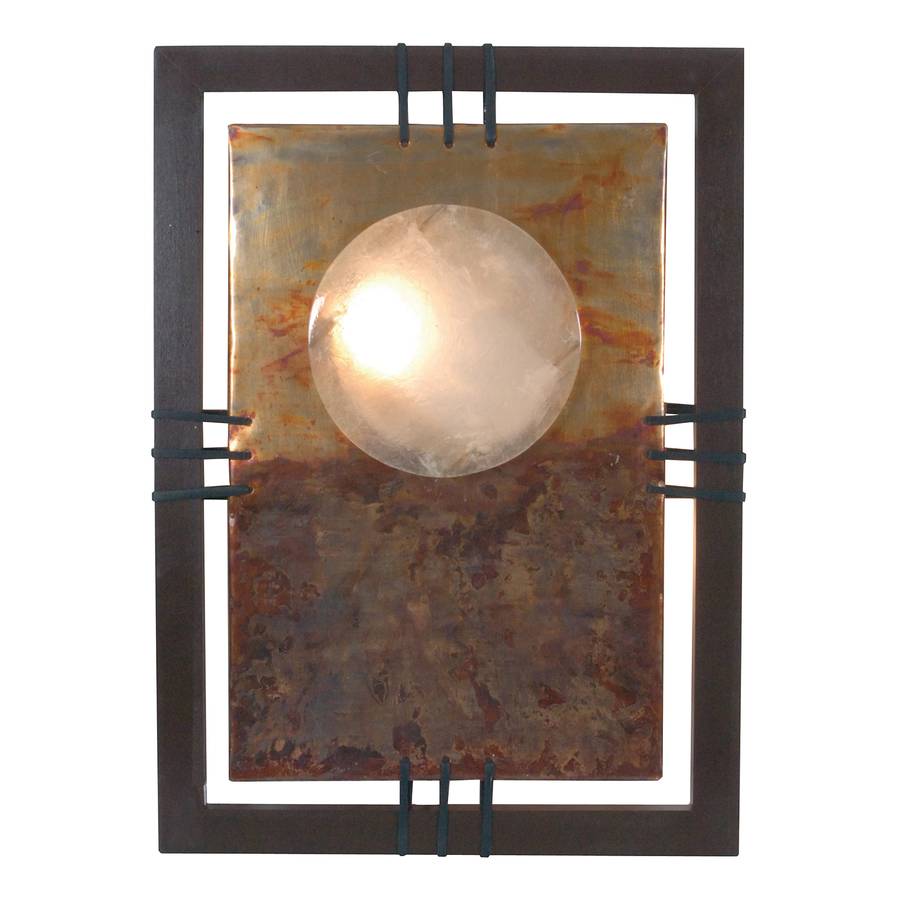 Bankok flammig holzBeige Wandleuchte Metall 2 5jL4AR