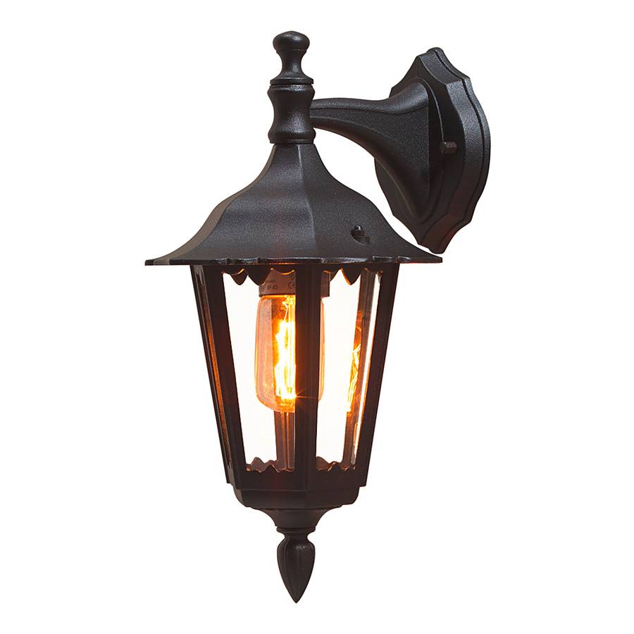 Firenze glas1 Wandleuchte flammig Down Aluminium CoexBd