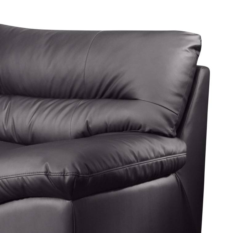 Ecke Schwarz Doug Davorstehend Rechts Ecksofa Echtleder erdCxBo