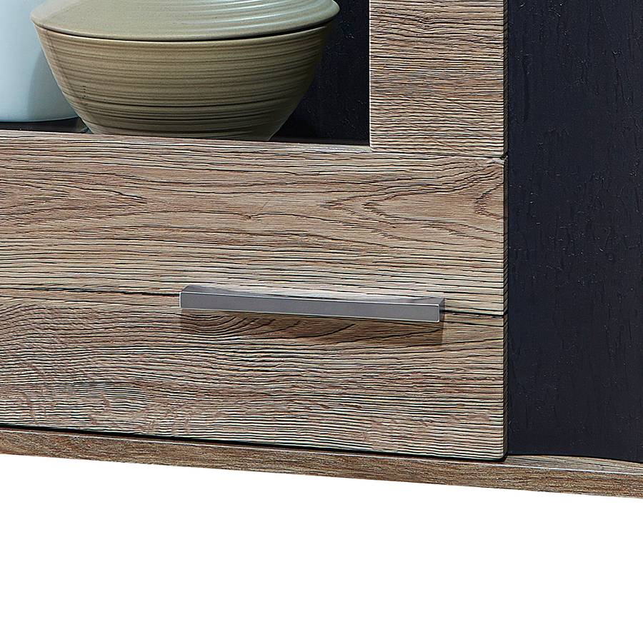 Wohnwand DekorSchiefer teiligEiche Sanremo I4 Campo thsQrd