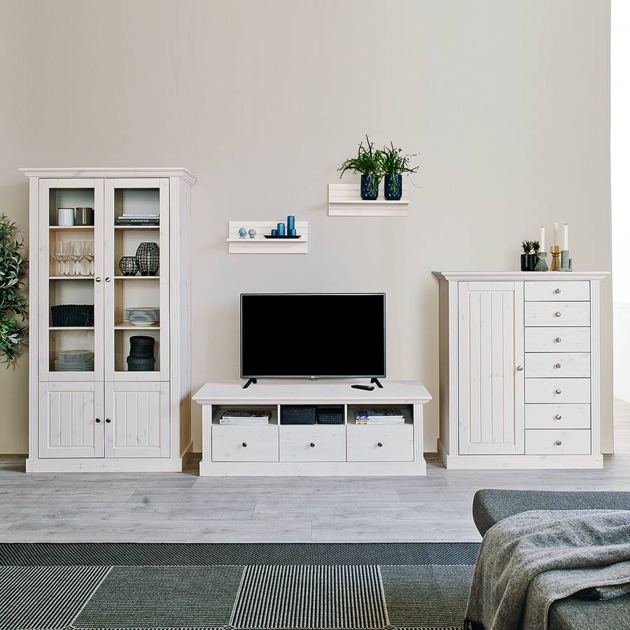 I Vitrinenschrank Vitrinenschrank I Weiß Weiß Lyngby Lyngby Nwm08n