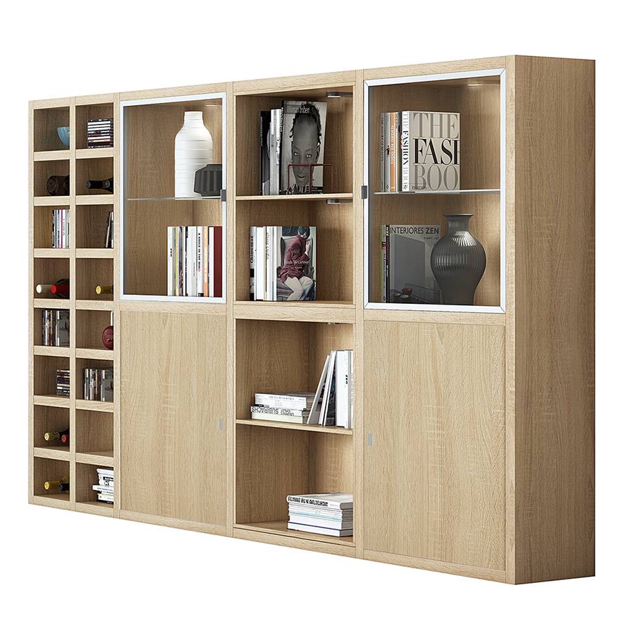 Eiche b Ix Dekor Xl Regalwand xrdhtsQC