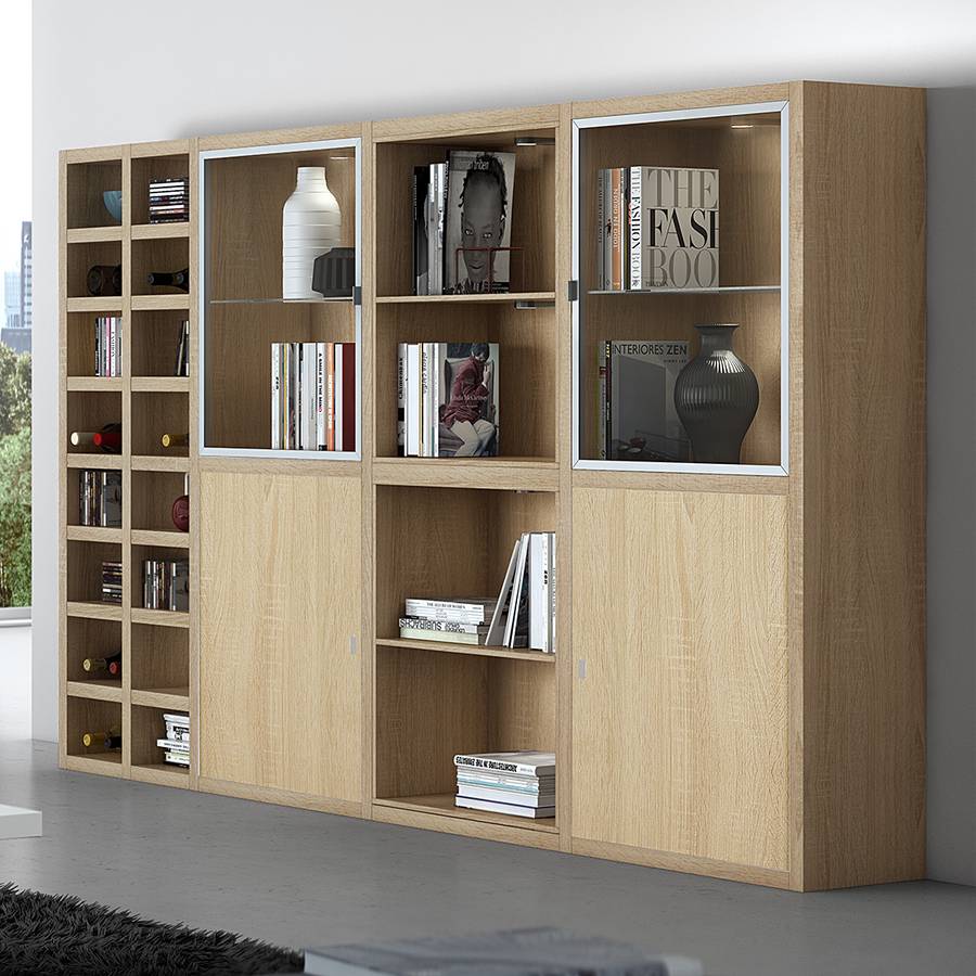 Eiche b Ix Dekor Xl Regalwand xrdhtsQC
