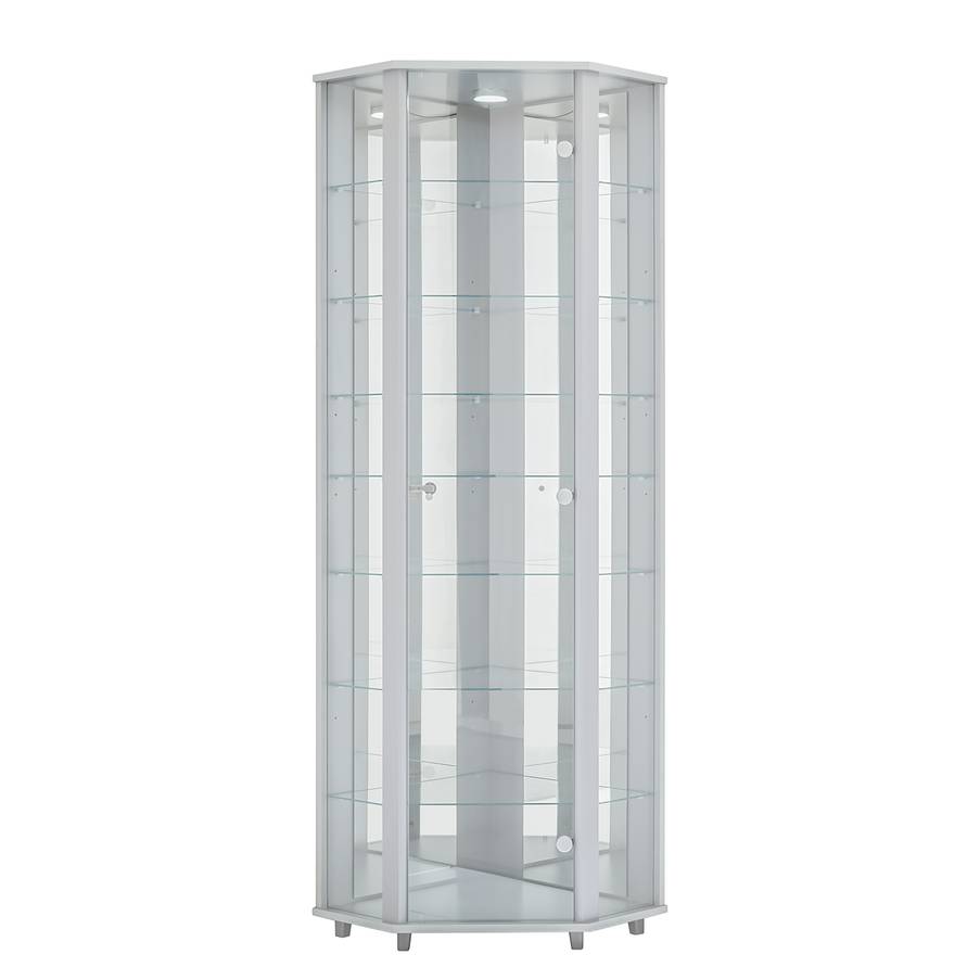 Livitalia Scrigno Design Vitrine en verre Tiroirs Étagères