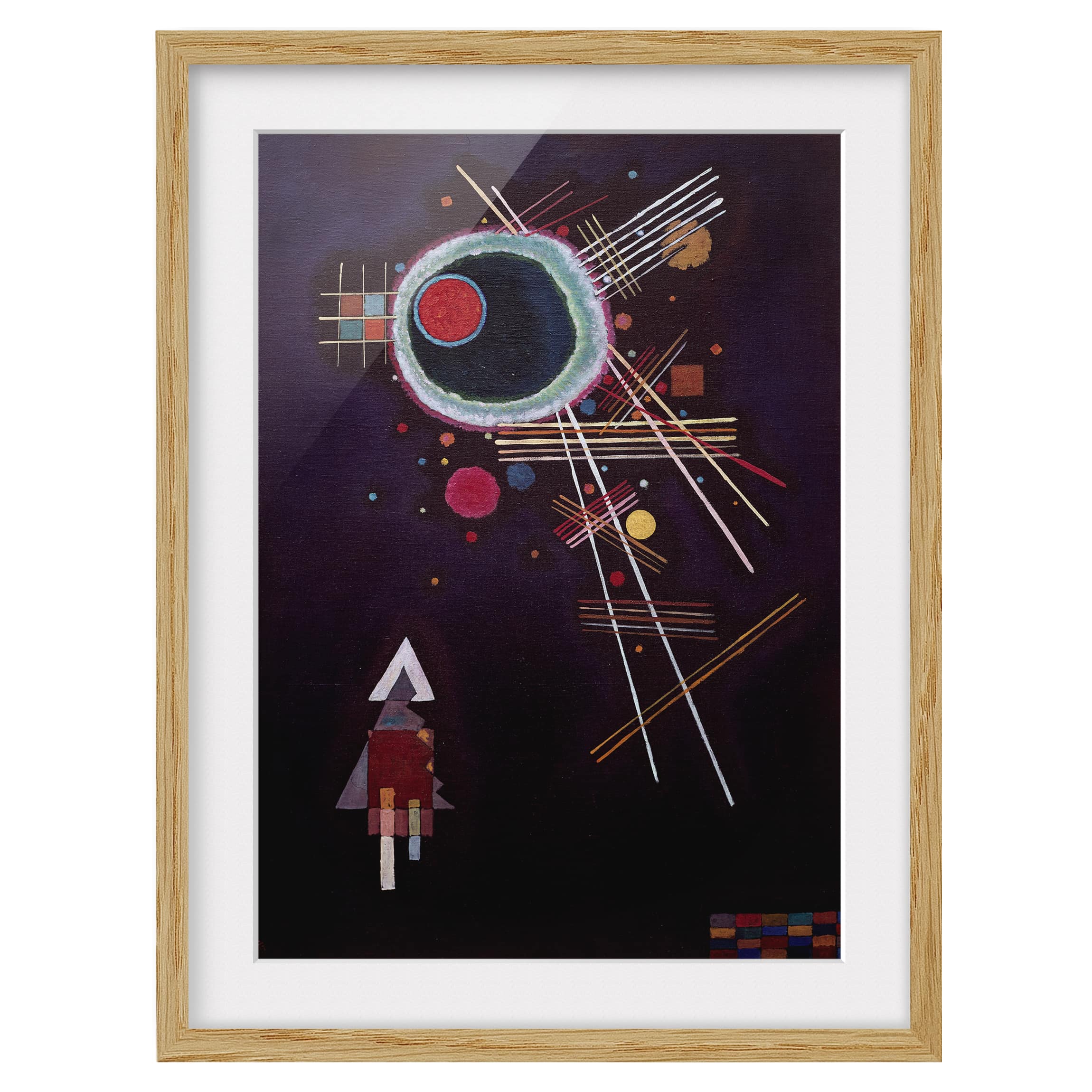 Impression d’art lignes de faisceaux IV