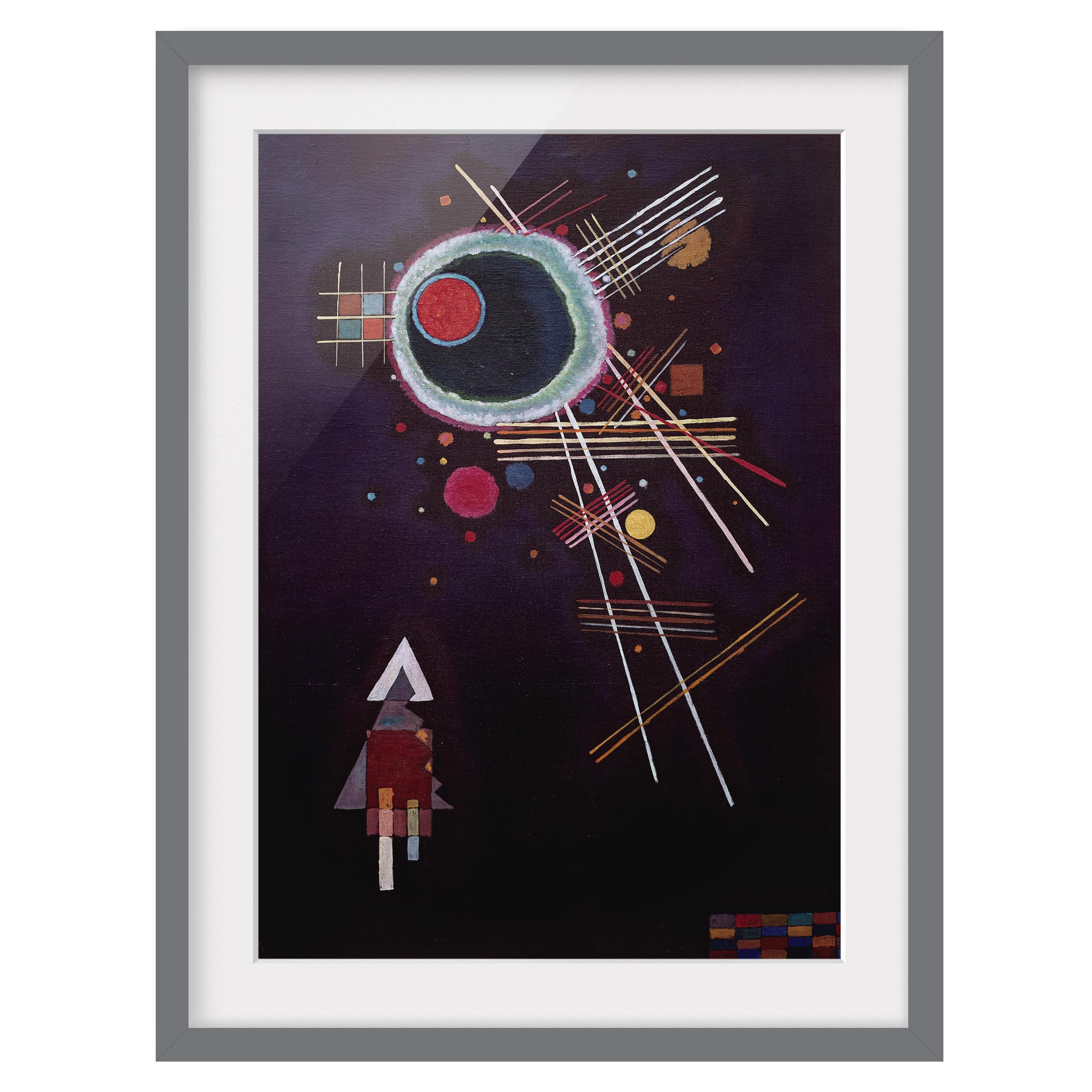 Impression d’art lignes de faisceaux III