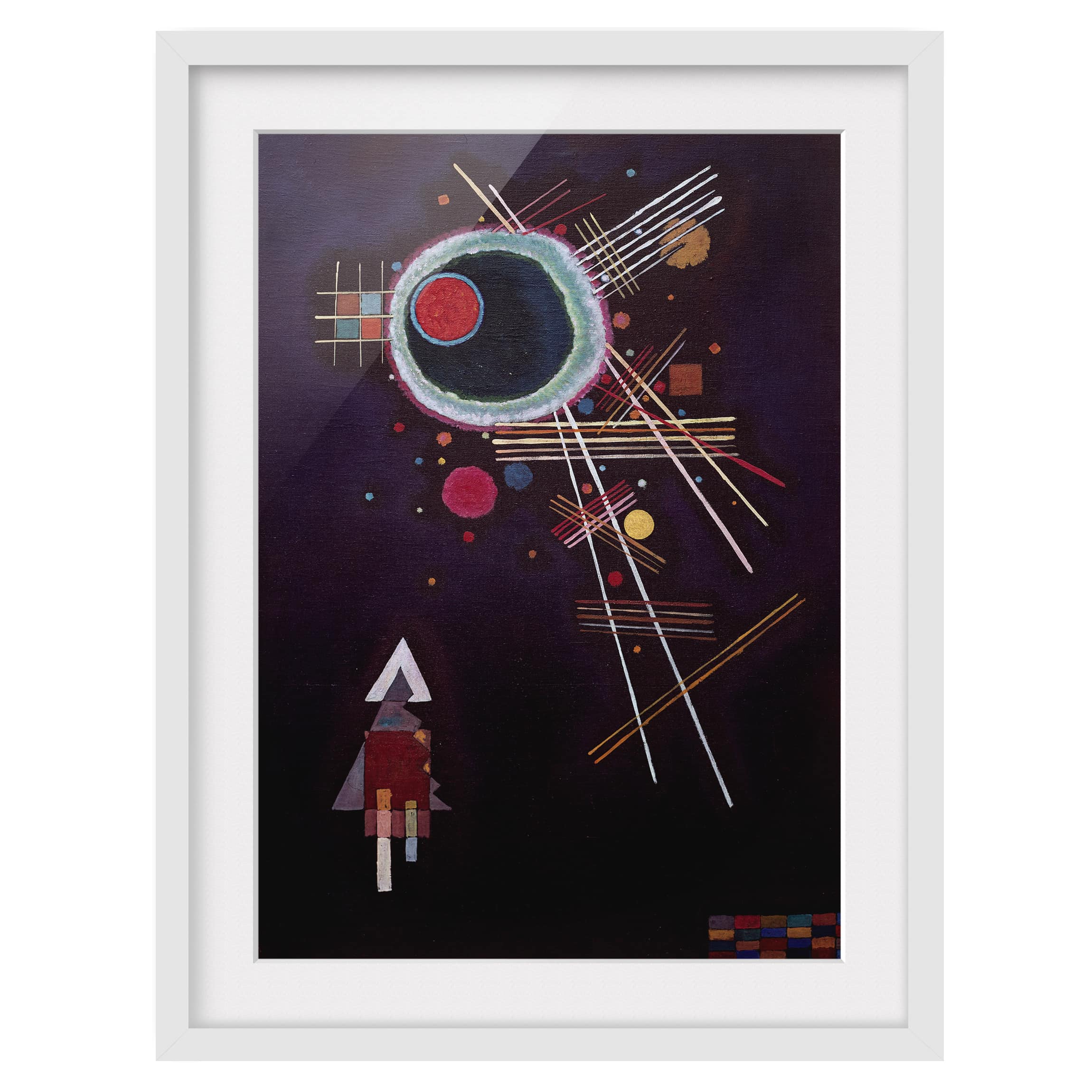 Impression d’art lignes de faisceaux II