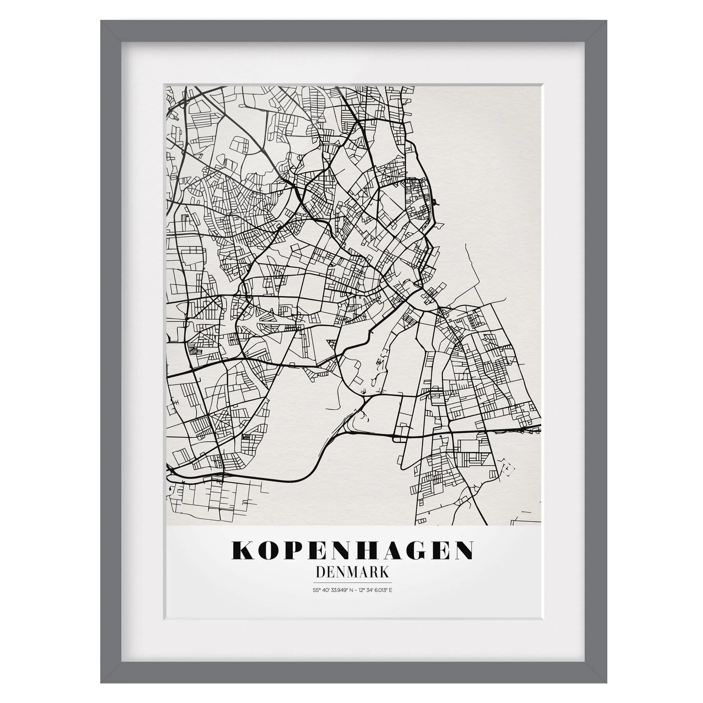 Bild Kopenhagen Stadtplan III