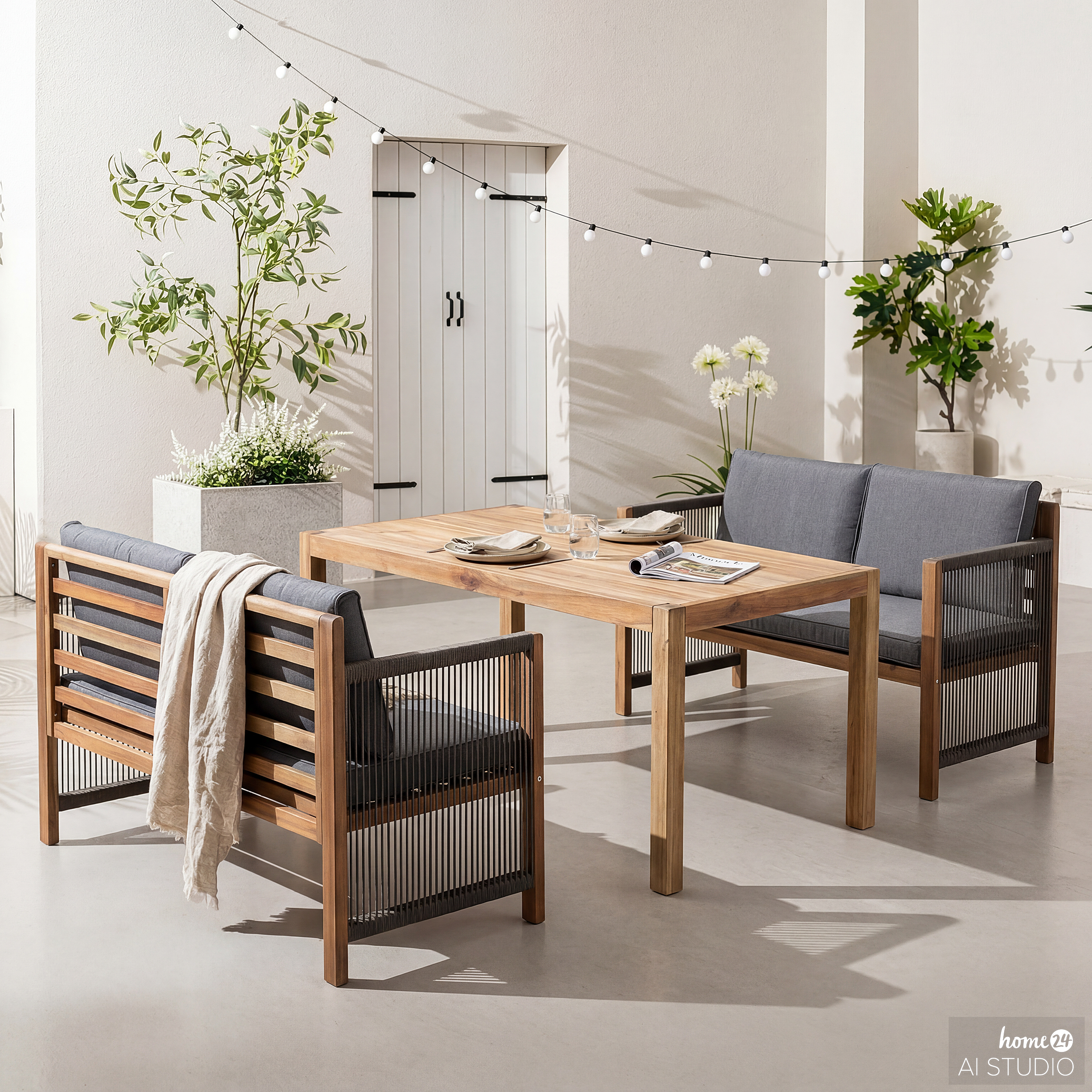 Outdoor-Loungemöbel und Gartenessgruppen