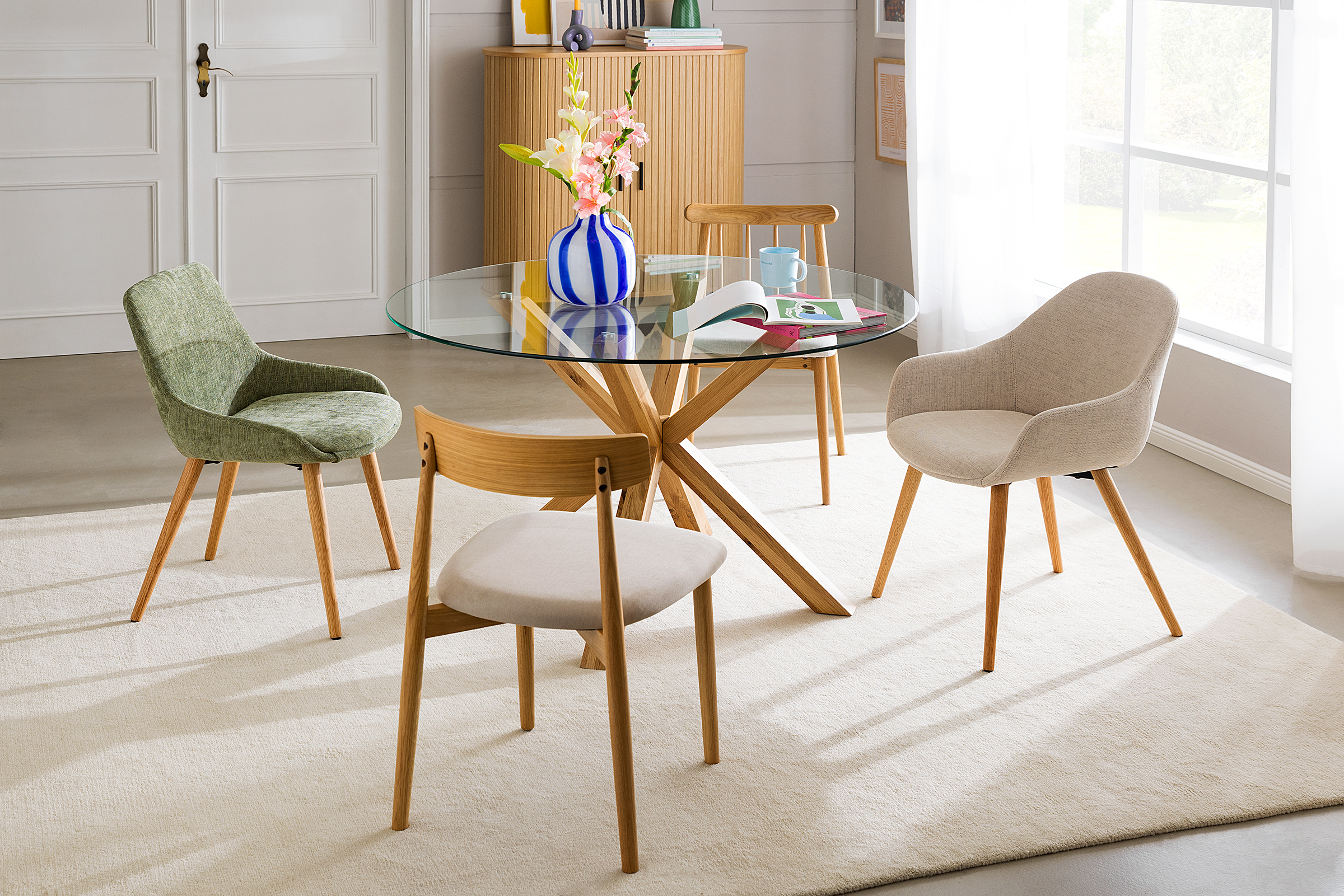 Tavolo Rotondo 106,7 Cm International Concepts Foglia Goccia Tavolo Da