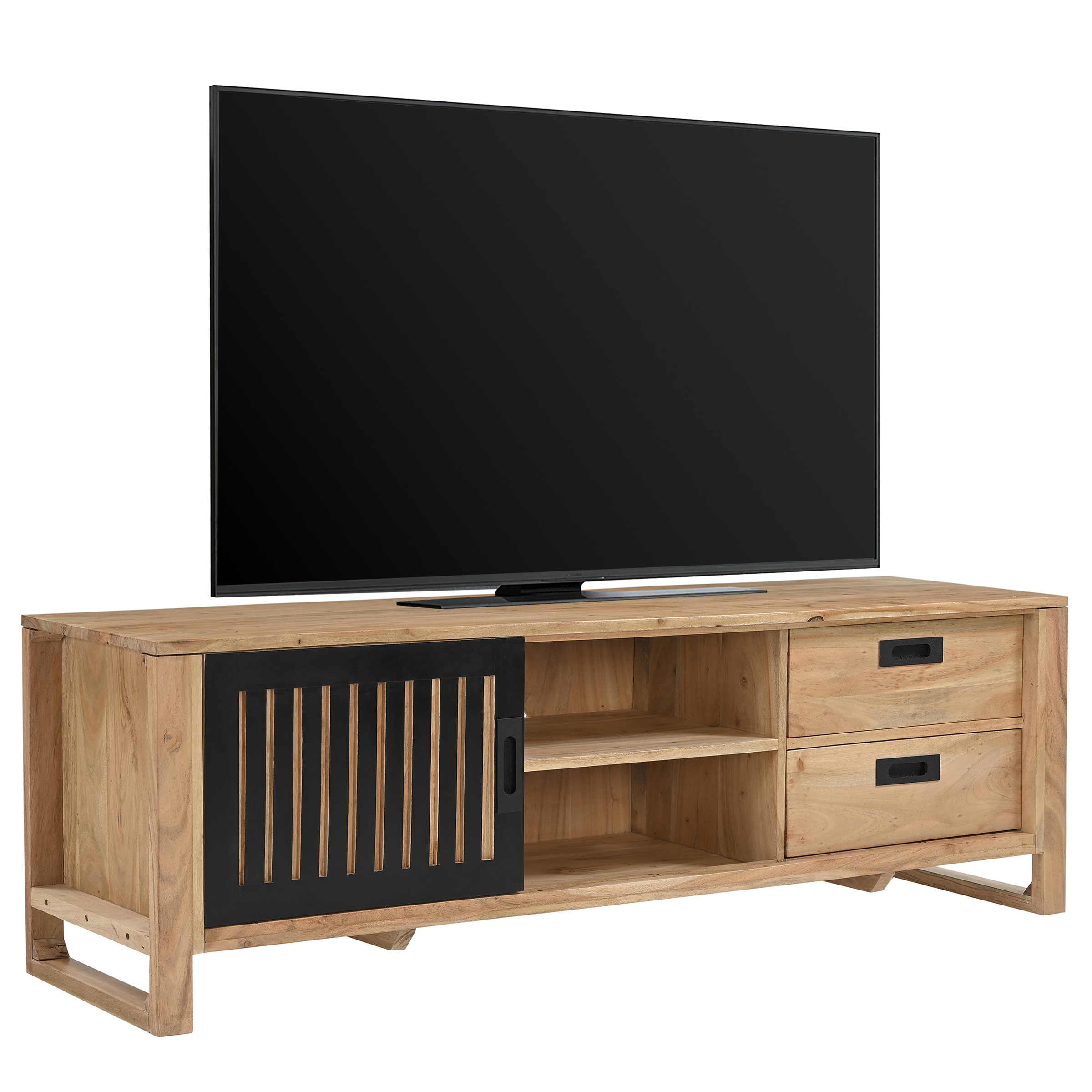 Avaio Rack Massives TV-Lowboard Avaio kaufen | home24