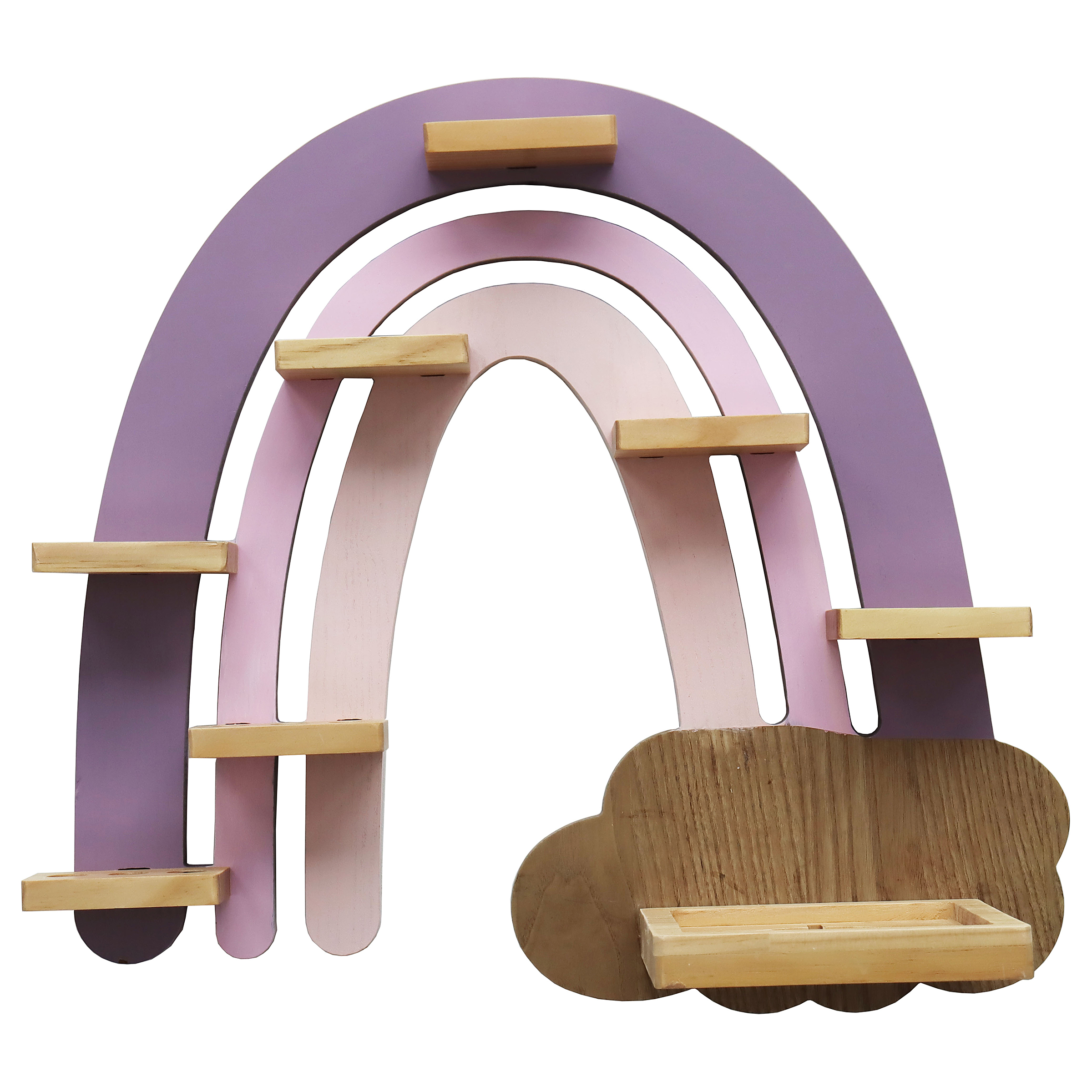 Tectake® Houten Wandrek, Plank Met Magneetstrips Voor Wandmontage Wandplank Kinderkamers Opberger Geschikt Tonies En Toniebox Div Kleuren Sprookjeskasteel Roze 1734378069