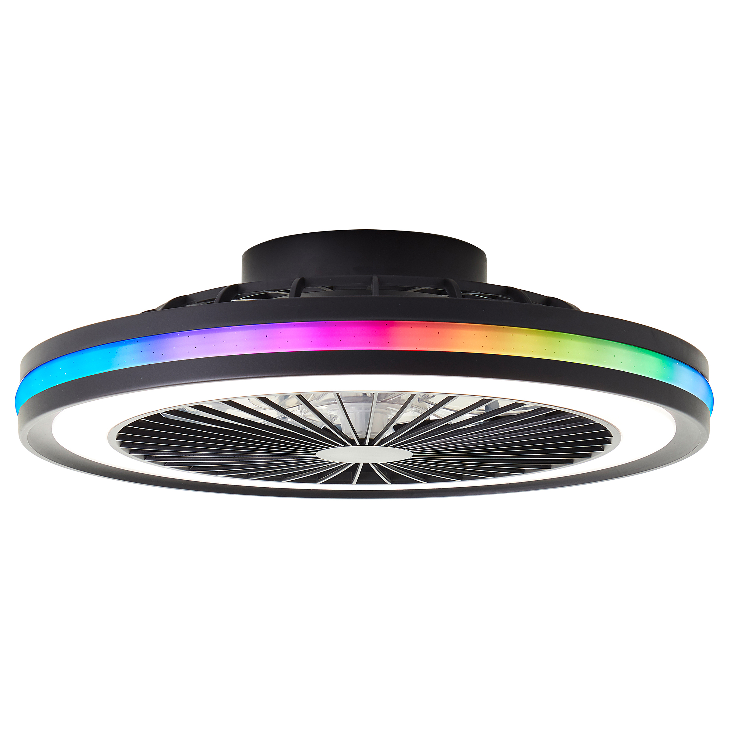 Ventilatore Da Soffitto Led Black Face - - online shop