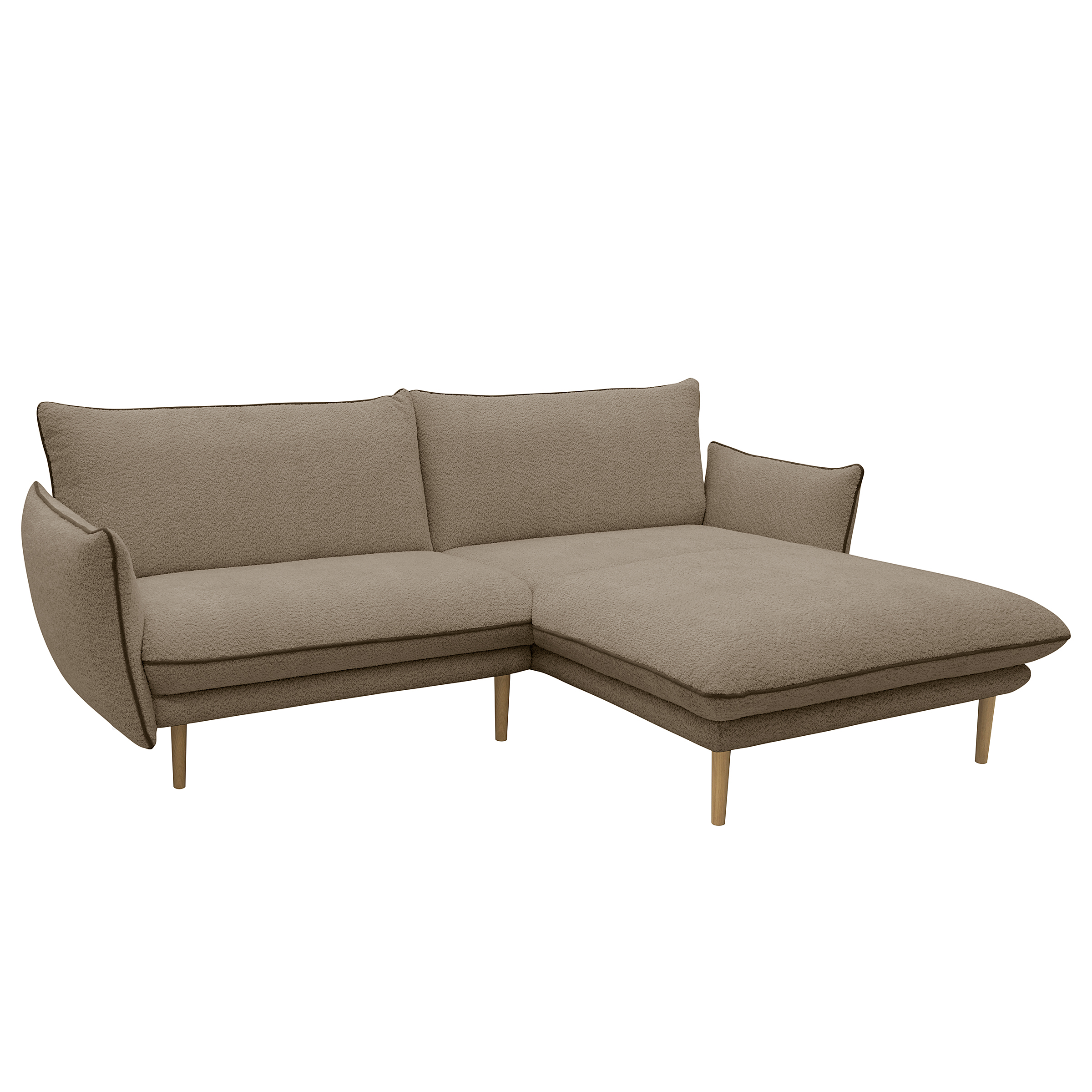 Canapé d’angle BYKLE avec méridienne | Je commande ! | home24