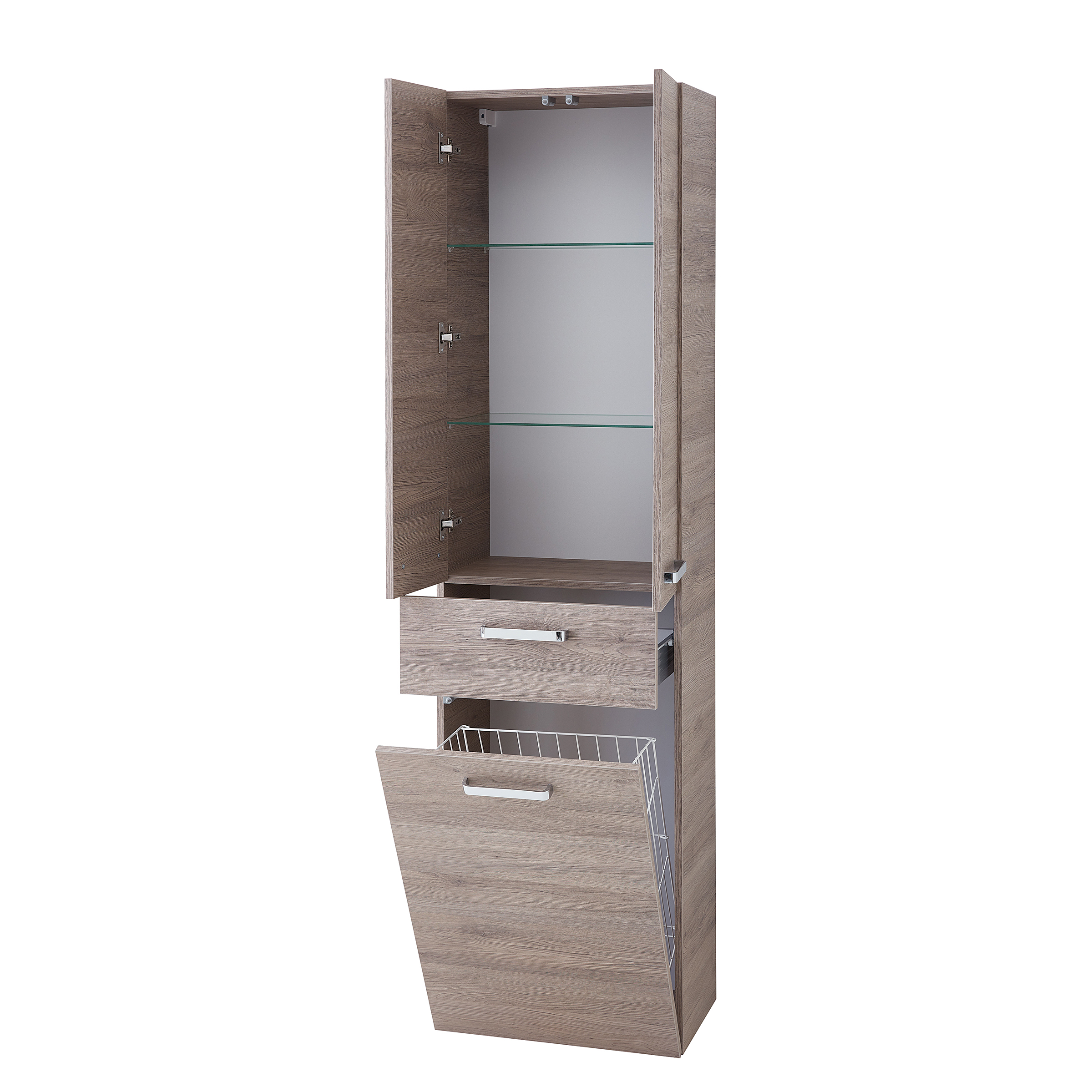 Hochschrank Quickset 311 mit Wäschekorb kaufen