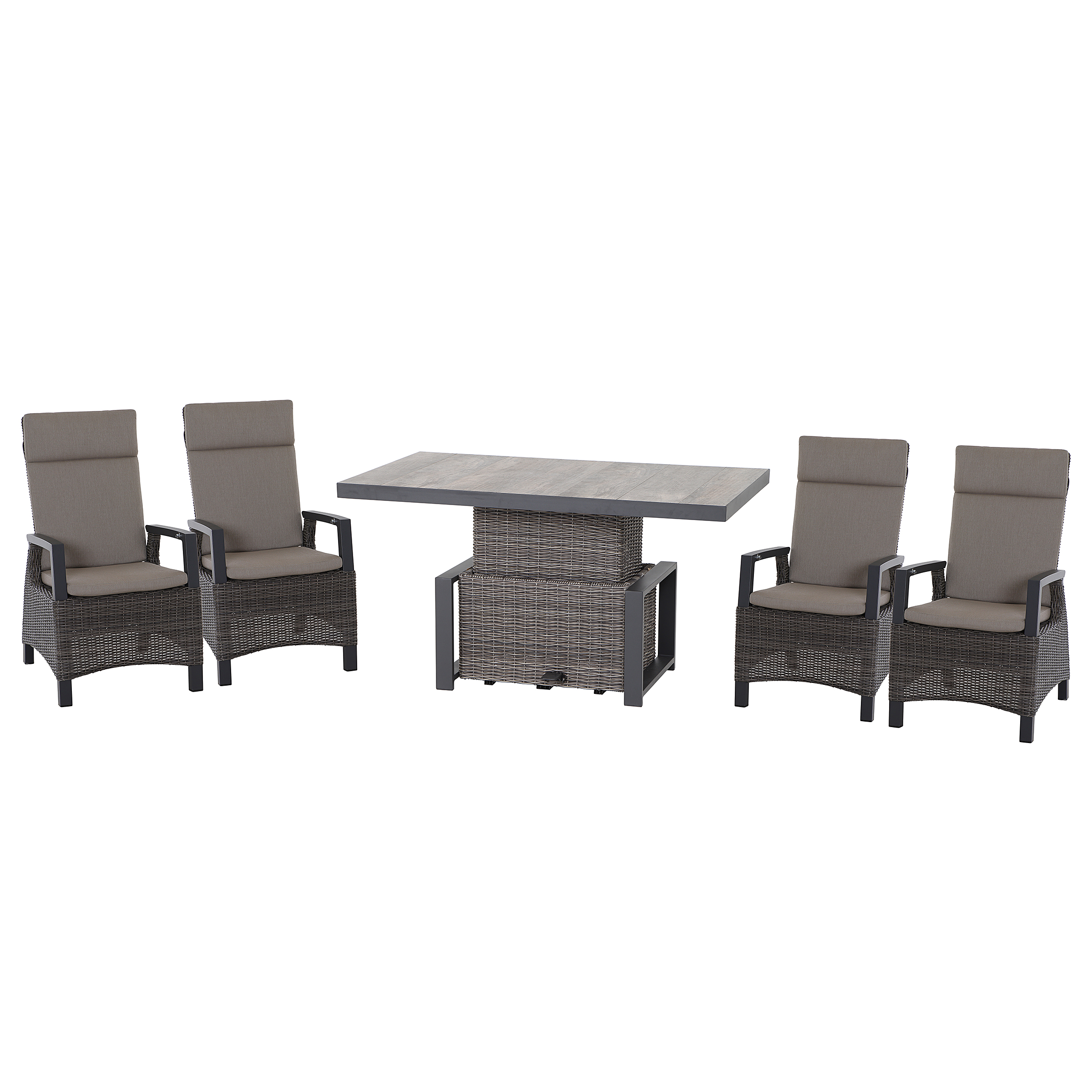 Salon de jardin Corido - 5 éléments | Je commande ! | home24