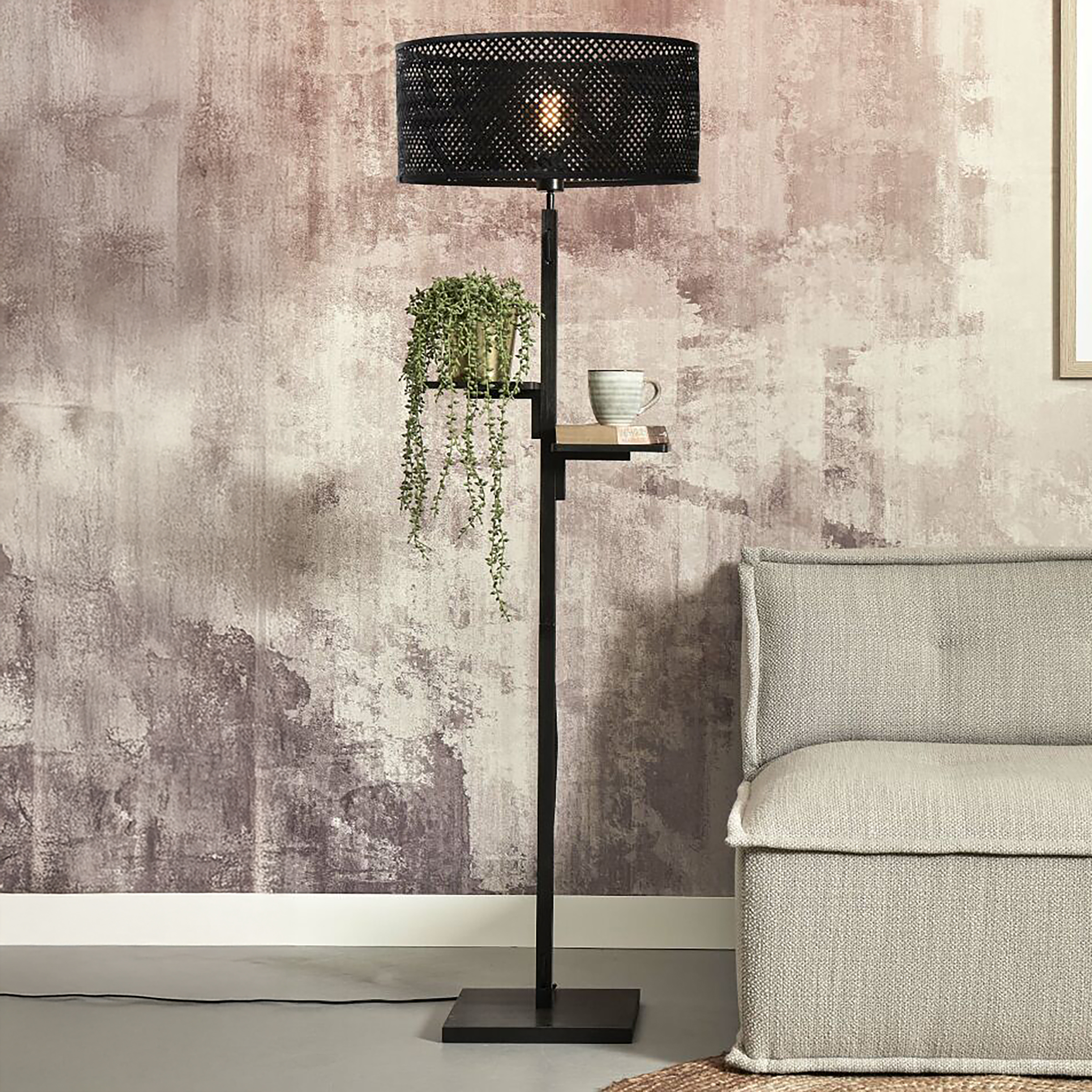 Staande lamp Java type B kopen | home24