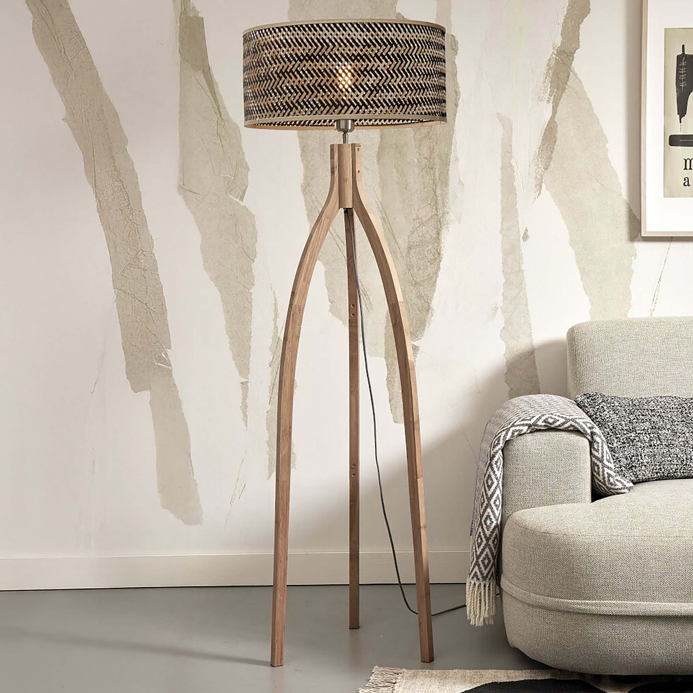 Staande lamp Java type C kopen | home24
