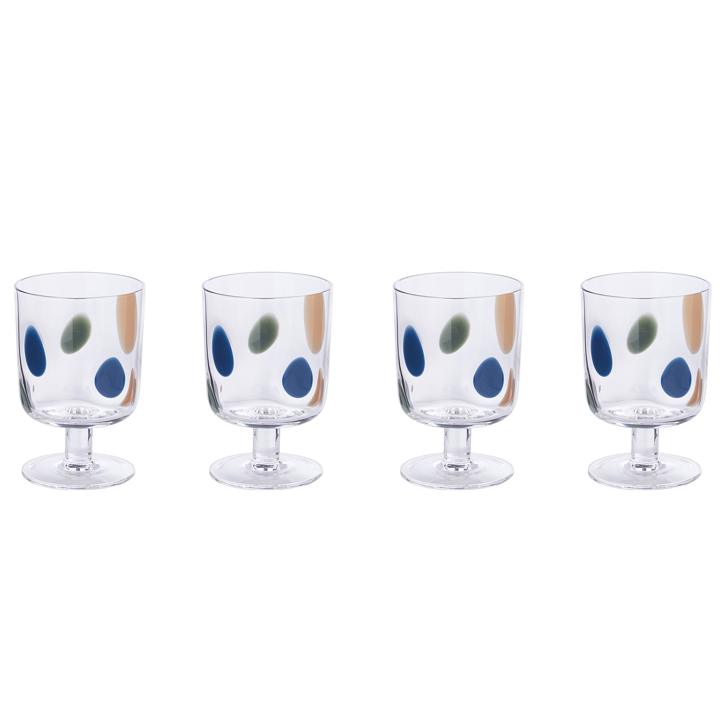 Set di 4 bicchieri da vino FAYETTE – Acquista online | home24