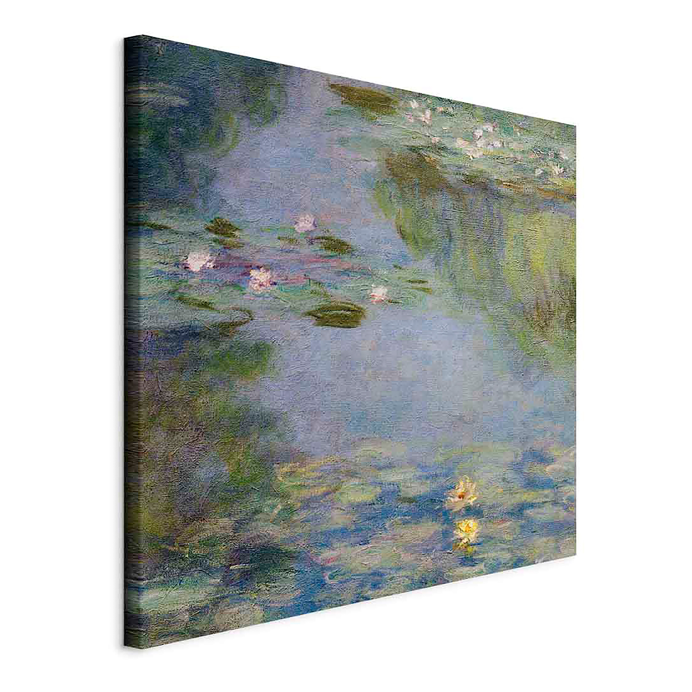 Tableau Décoratif Claude Monet - Nymphéas Sur Toile/cadre, Style Impressionniste, Prêt à Accrocher
