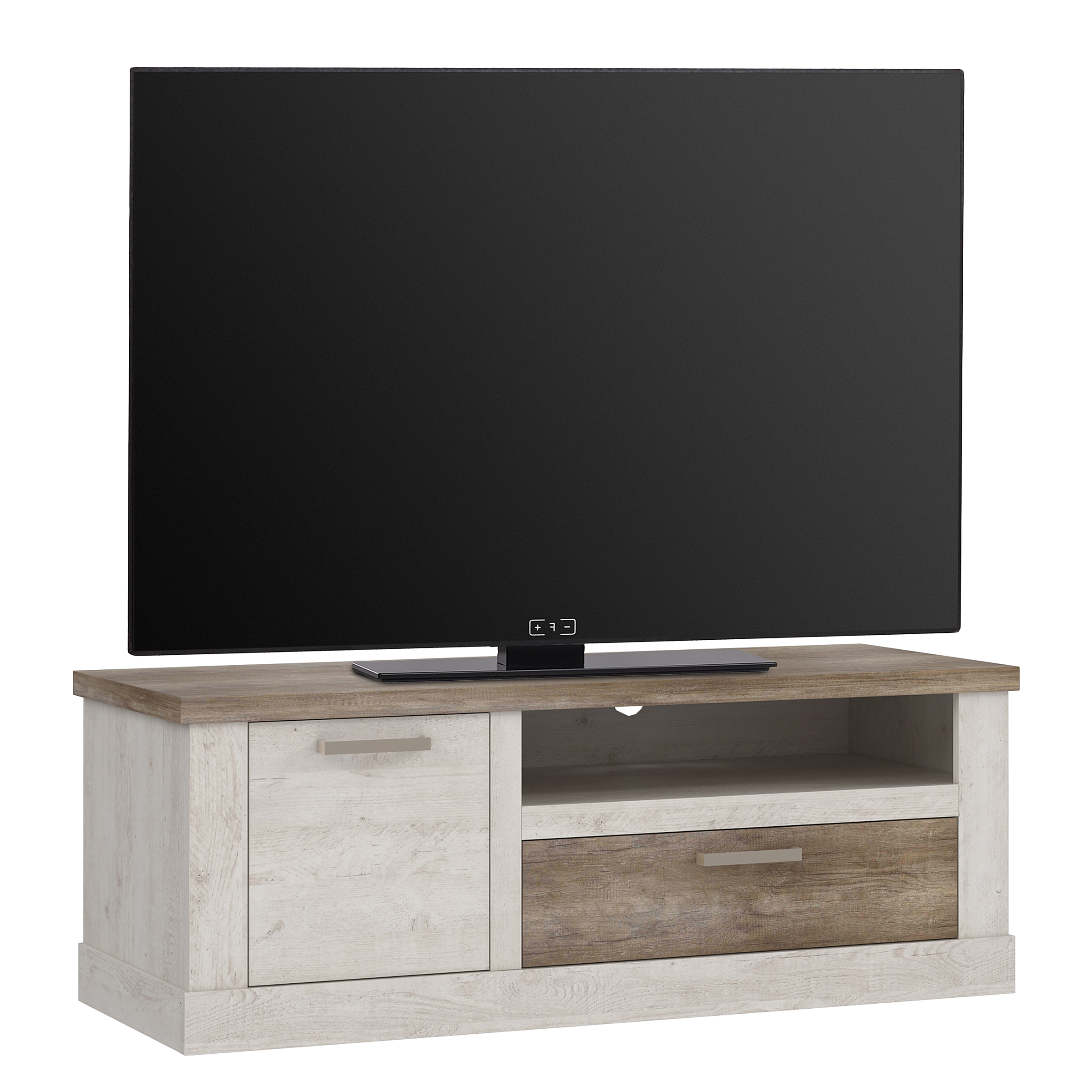 Meuble TV Wendy Imitation Chêne - Meuble TV