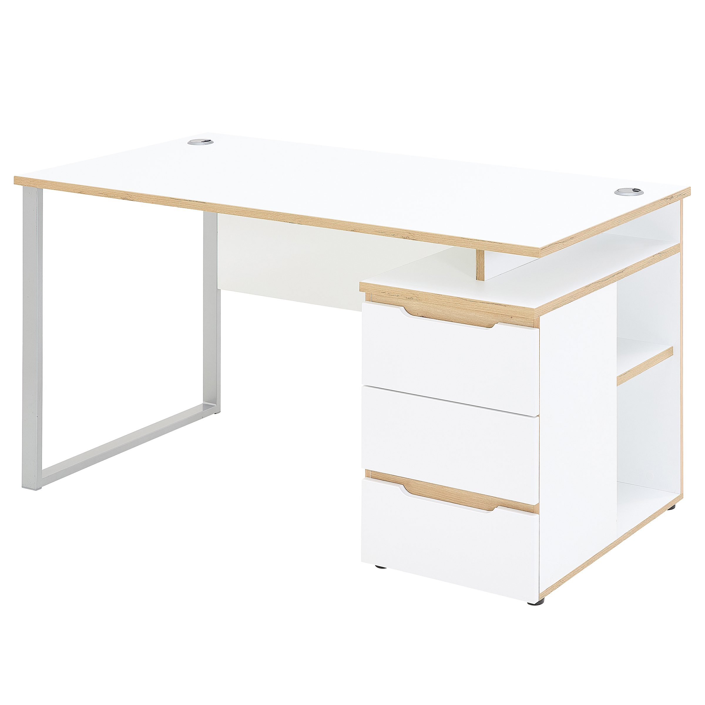 Schreibtisch Moosic mit Rollcontainer kaufen | home24