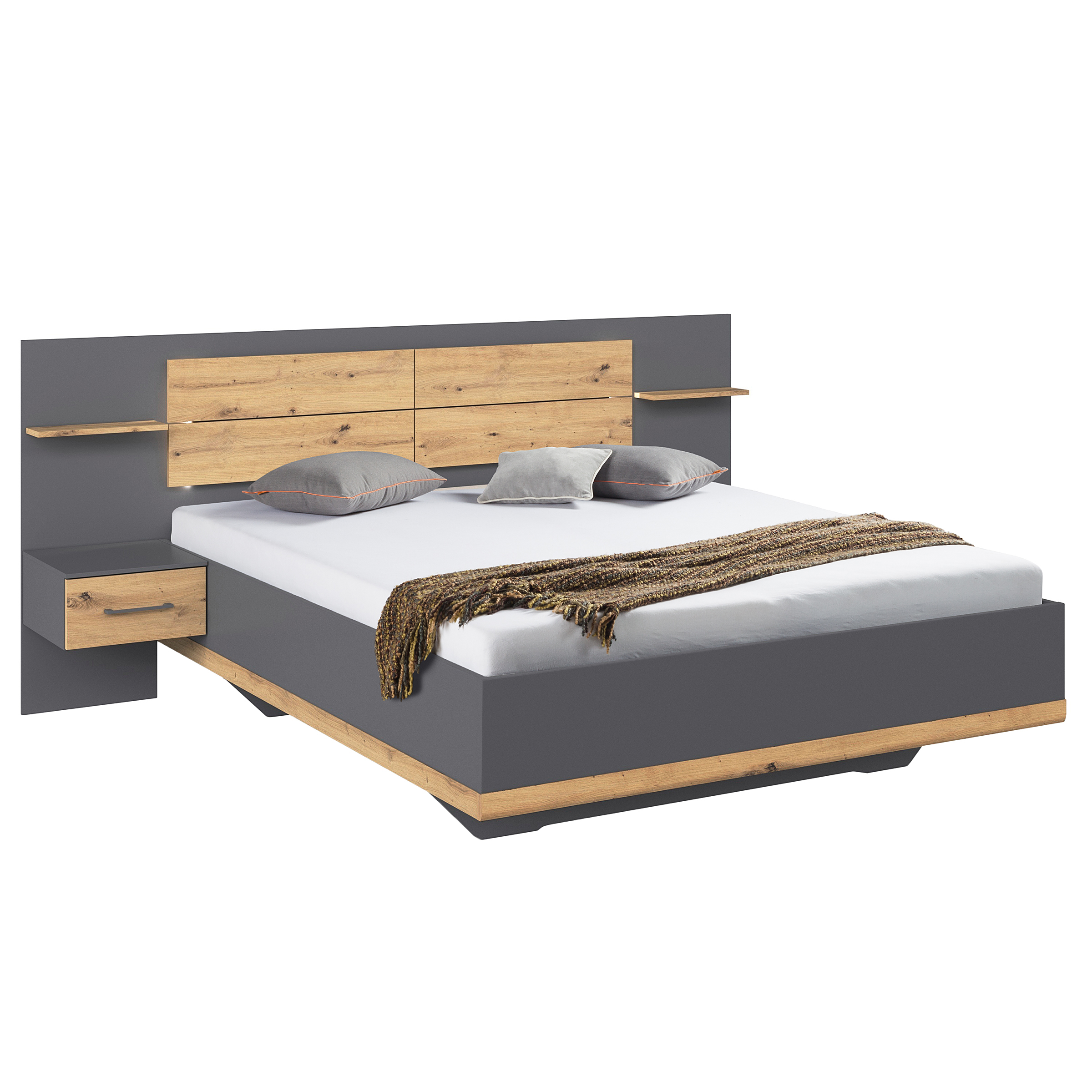 Bed met nachtkastjes Boston Extra kopen | home24