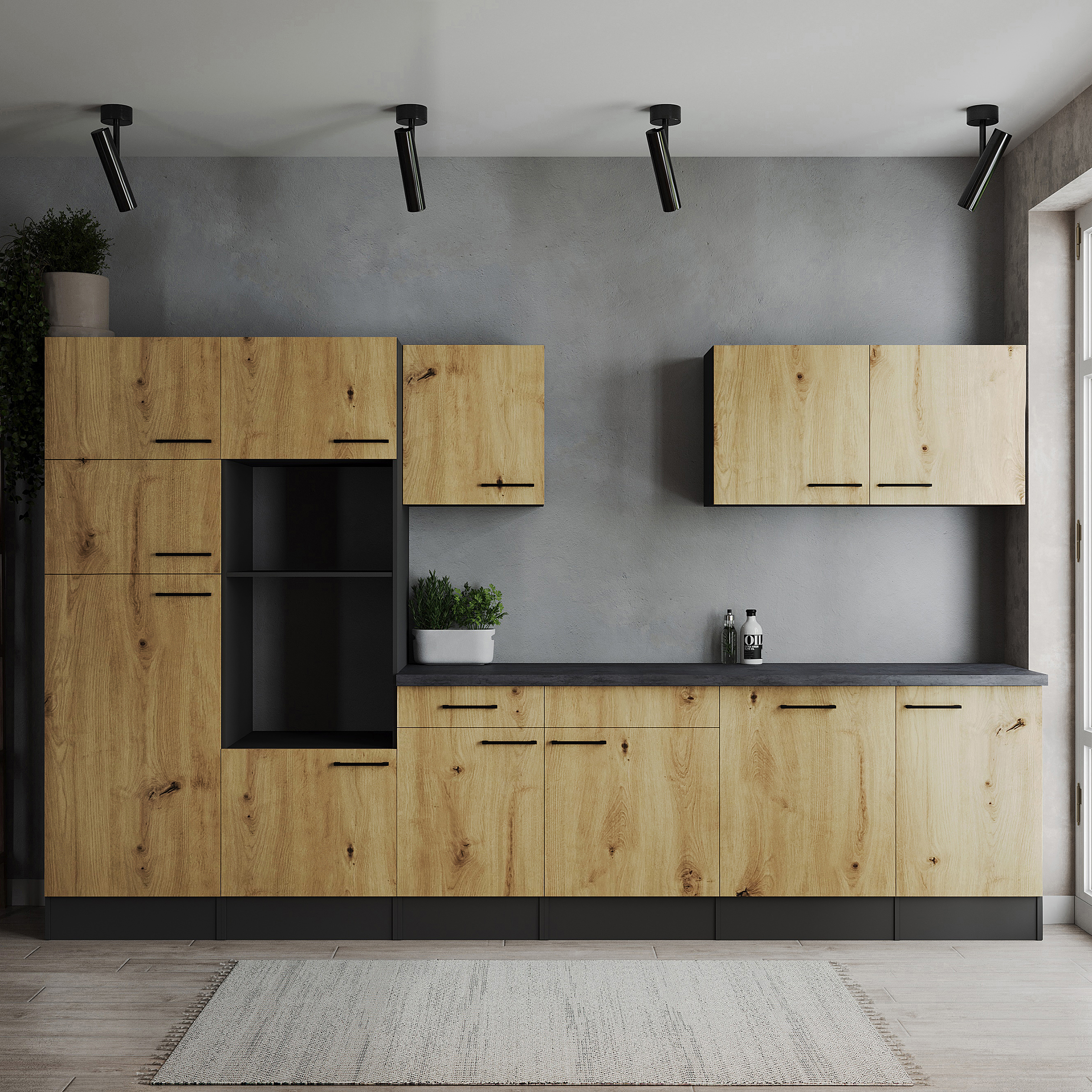 Premium Küchenzeile Oliver 340 cm kaufen