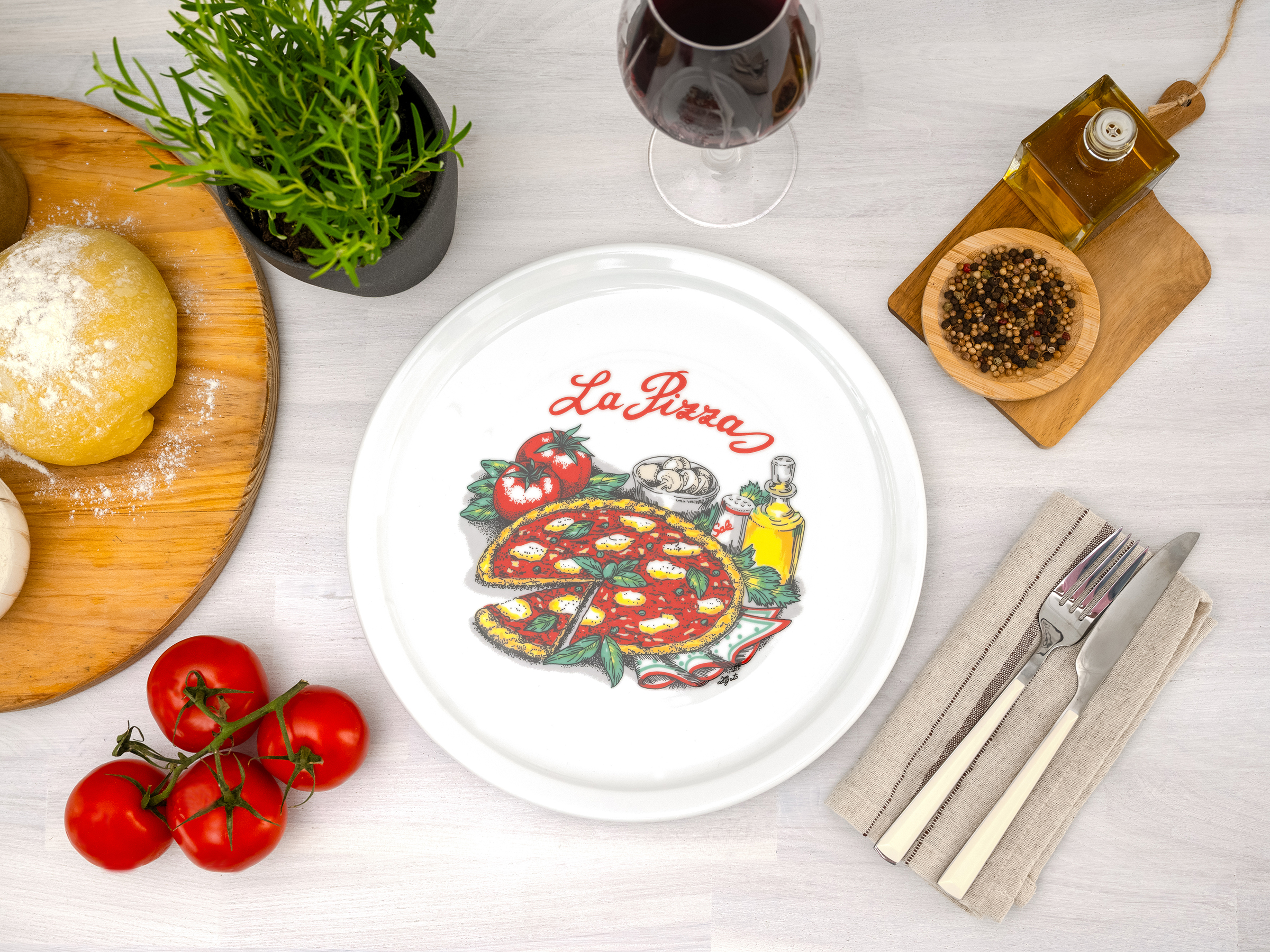 Pizzateller Milano la Pizza 4er-Set kaufen