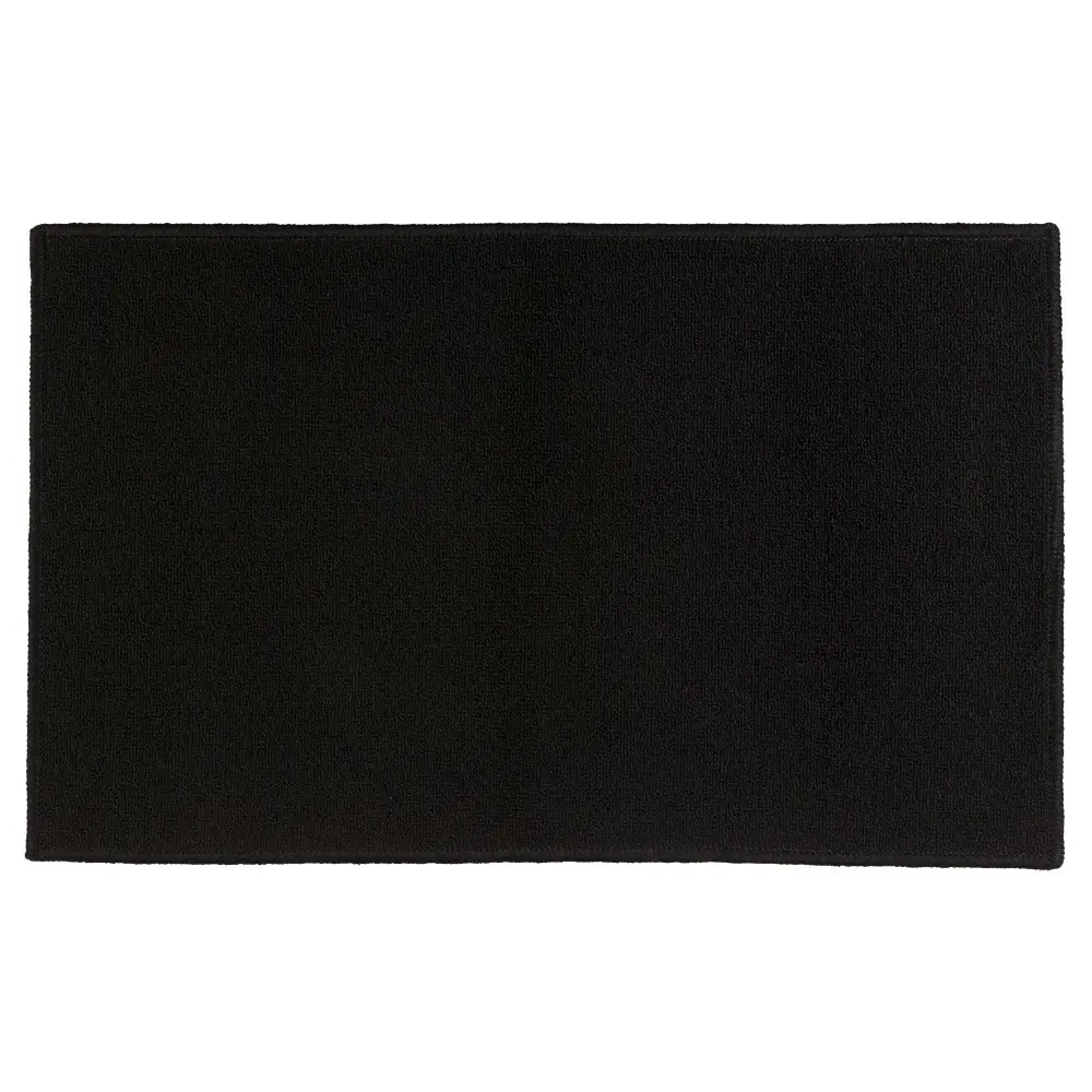 cm, Badteppich schwarz TAPIS UNI, 50x80