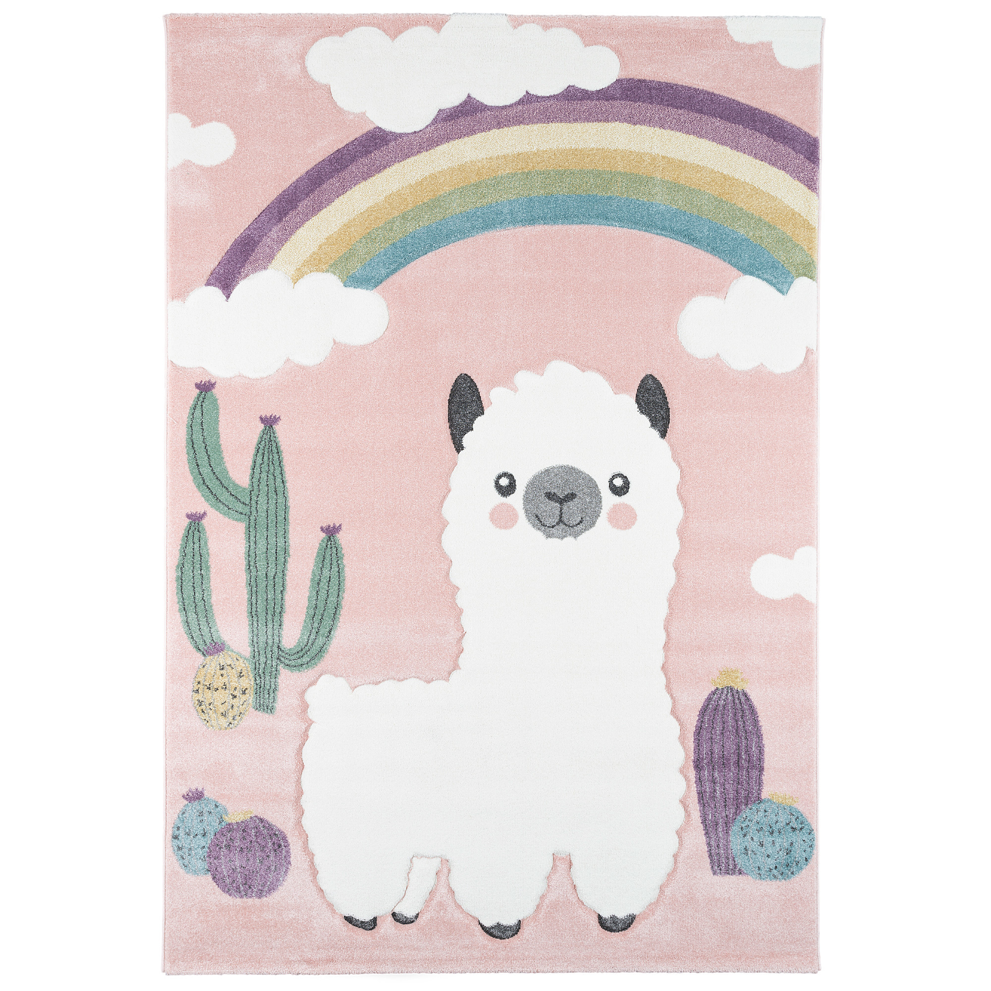 Pergamon Kinder Teppich Maui Kids Alpaka - Bunt In 5 Größen, Öko-Tex Geprüft