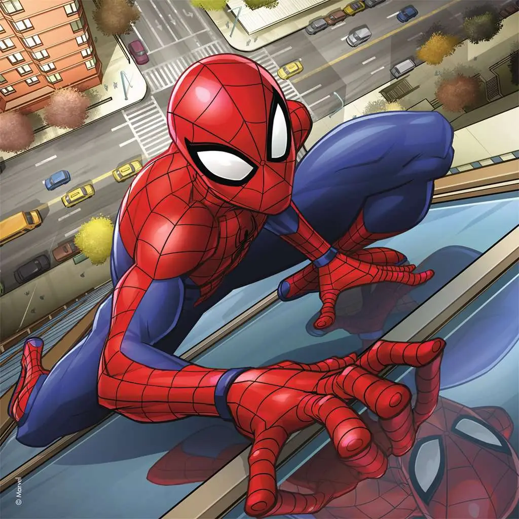 Aktion Spider-Man in t - 3x49 Puzzles