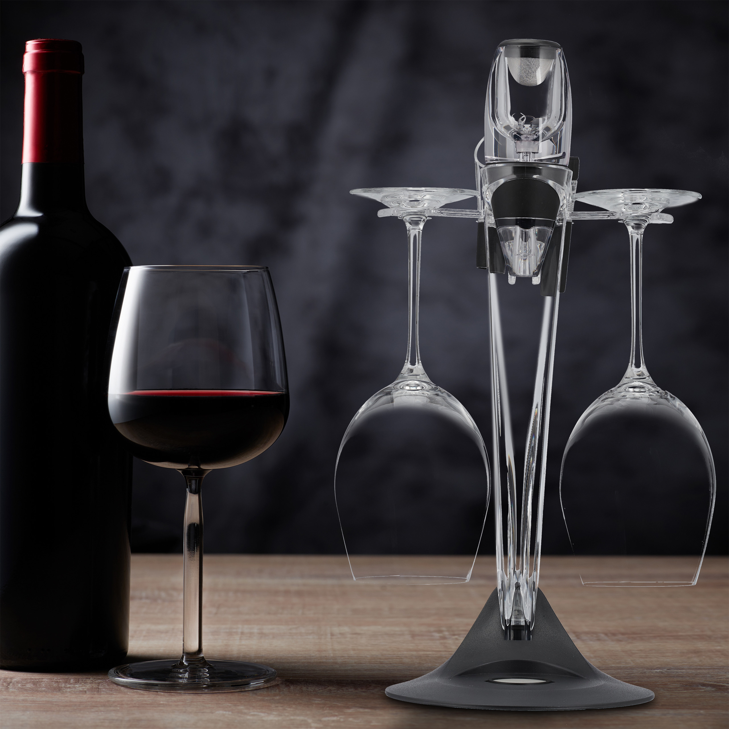 Set De 2 Décanteurs à Vin Avec Filtre - IBILI - Pour Aérer Et Filtrer Le Vin - Carafe Avec Bec Verseur