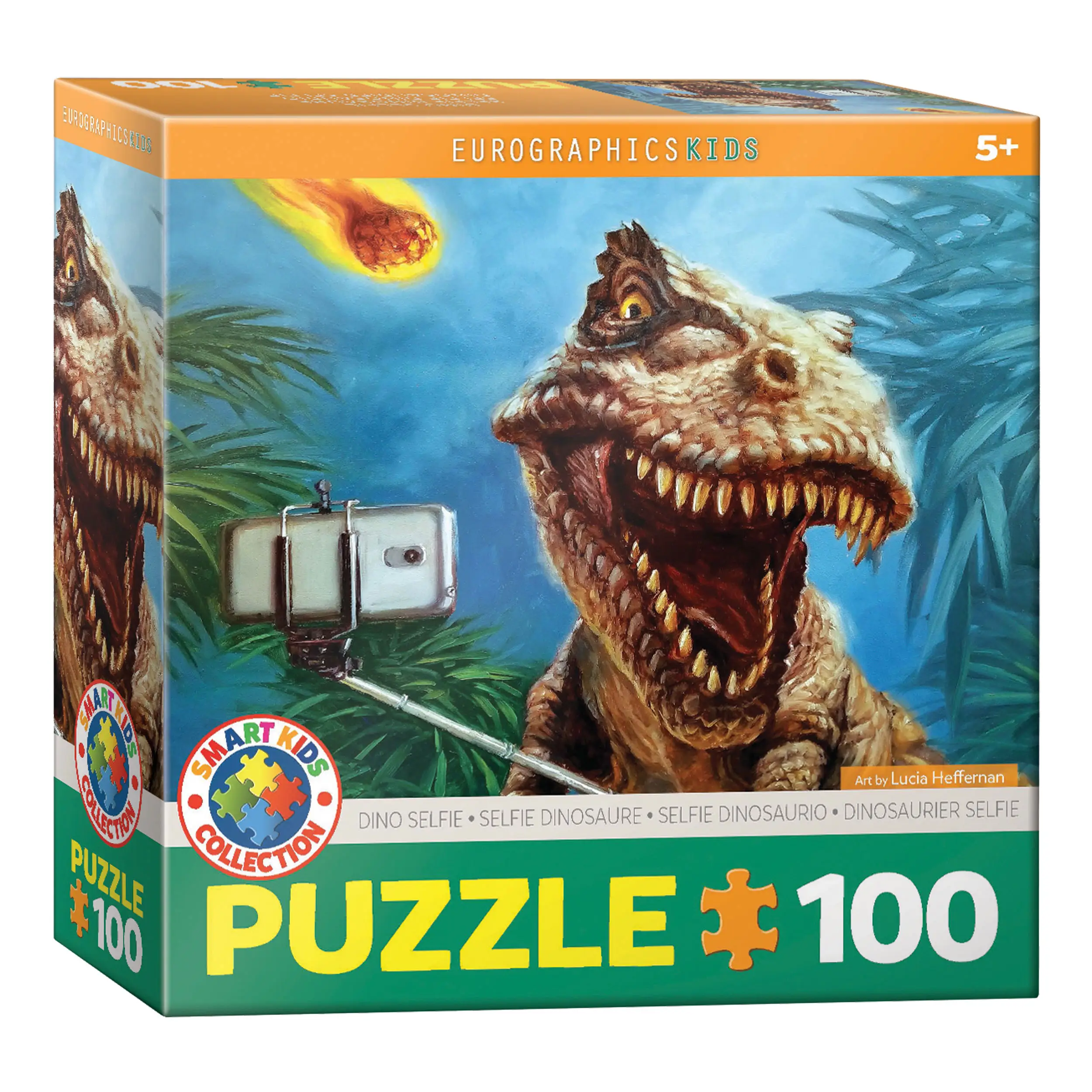 Puzzle Dinosaurier Selfie - Heffernan