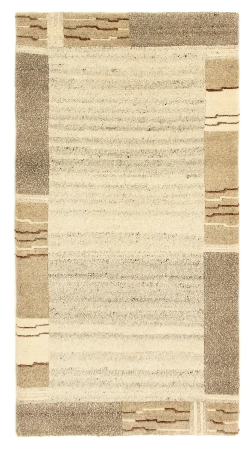 Nepal Teppich - 140 x - cm beige 70