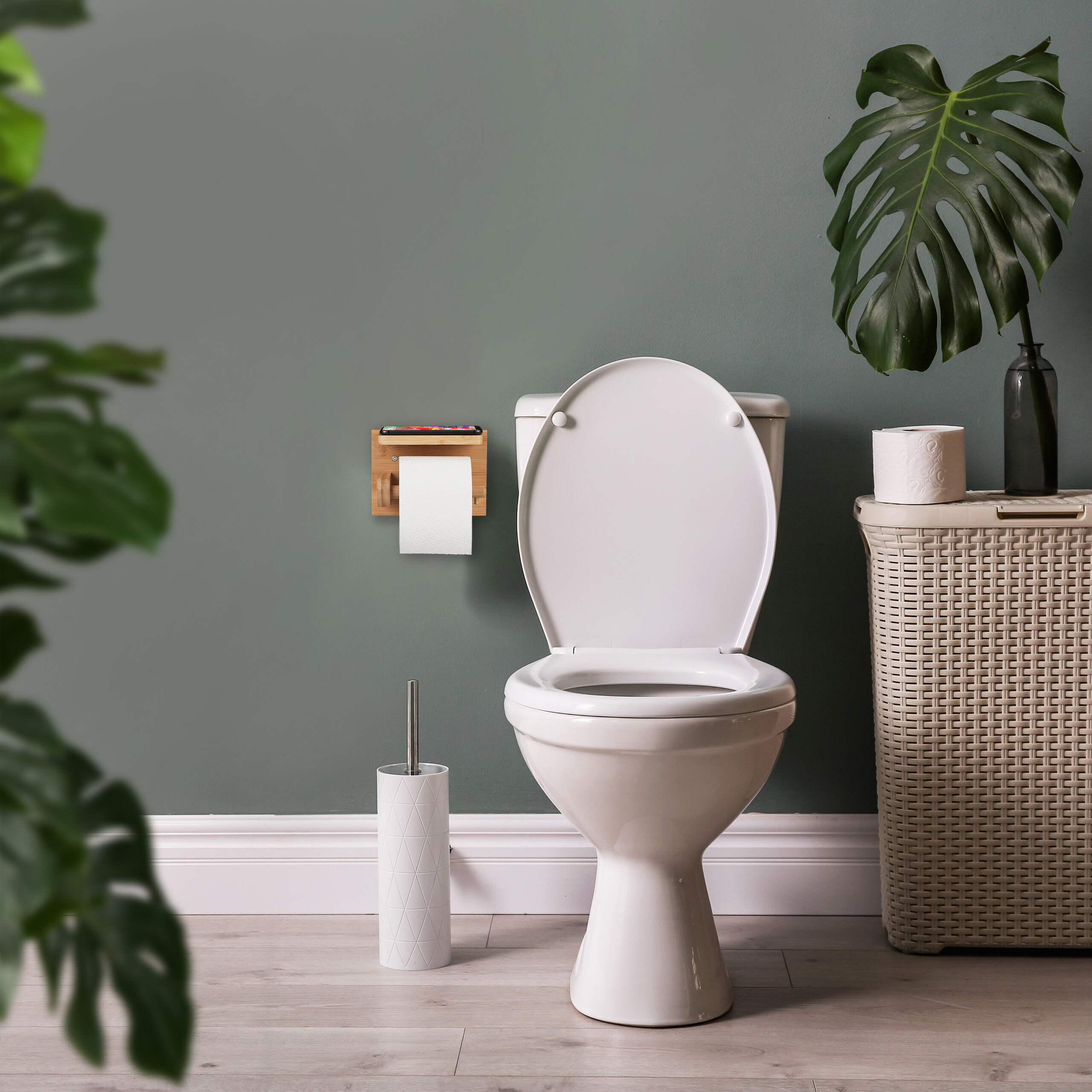Bamboe toiletrolhouders kopen | Lage prijs