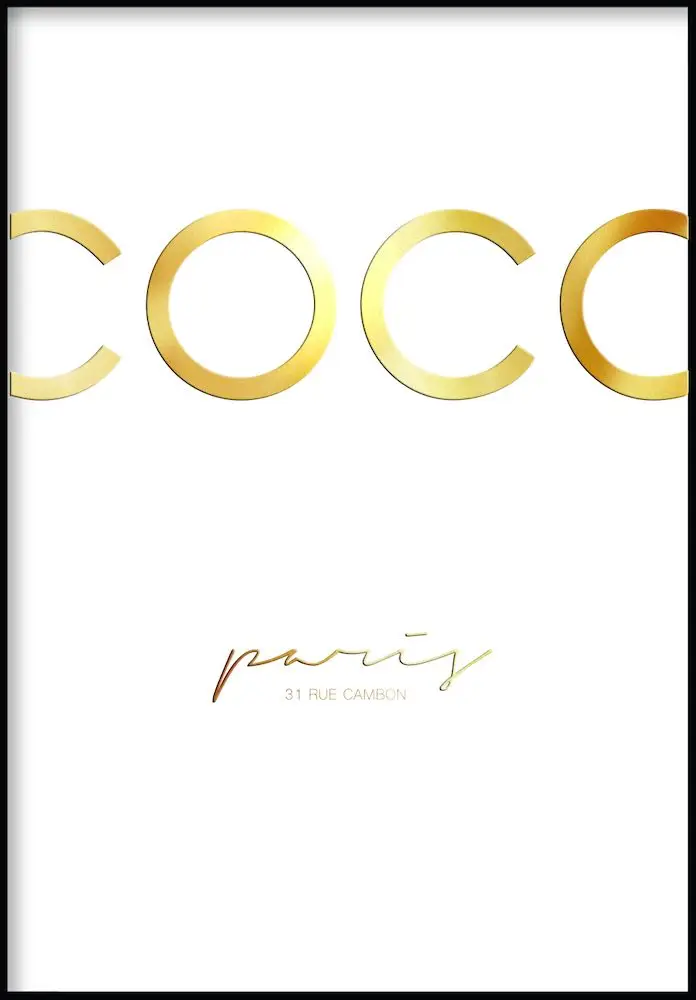 Coco Paris Poster | Poster
