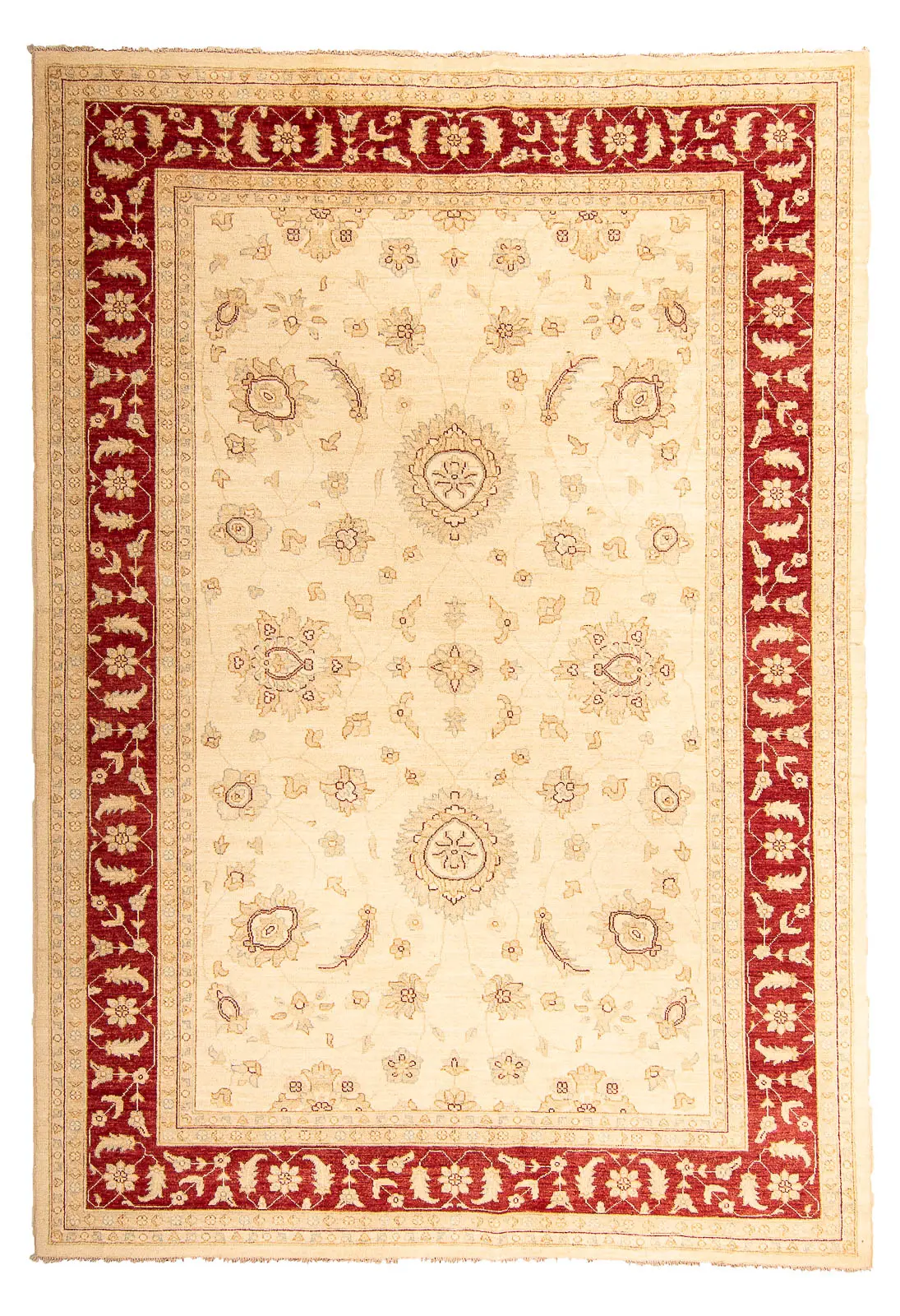 Ziegler Teppich - 294 x 202 cm - beige