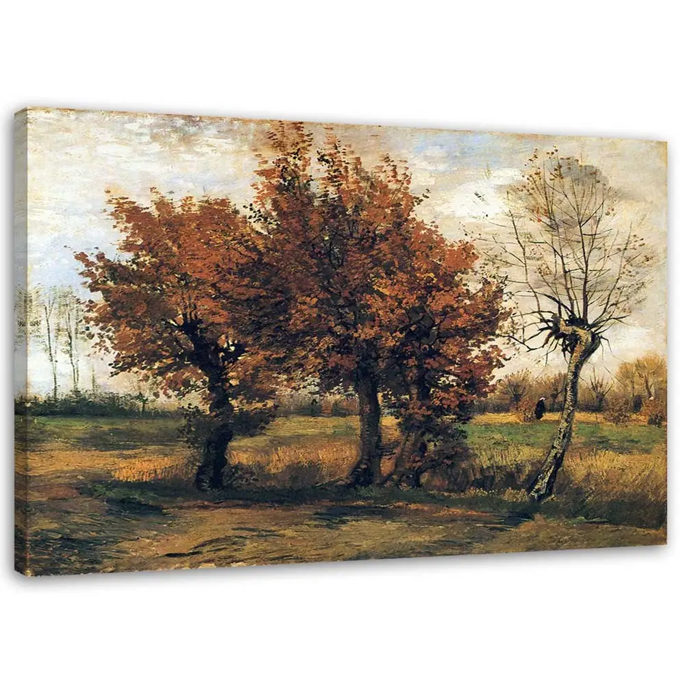 Bild Gogh, Herbstlandschaft Van